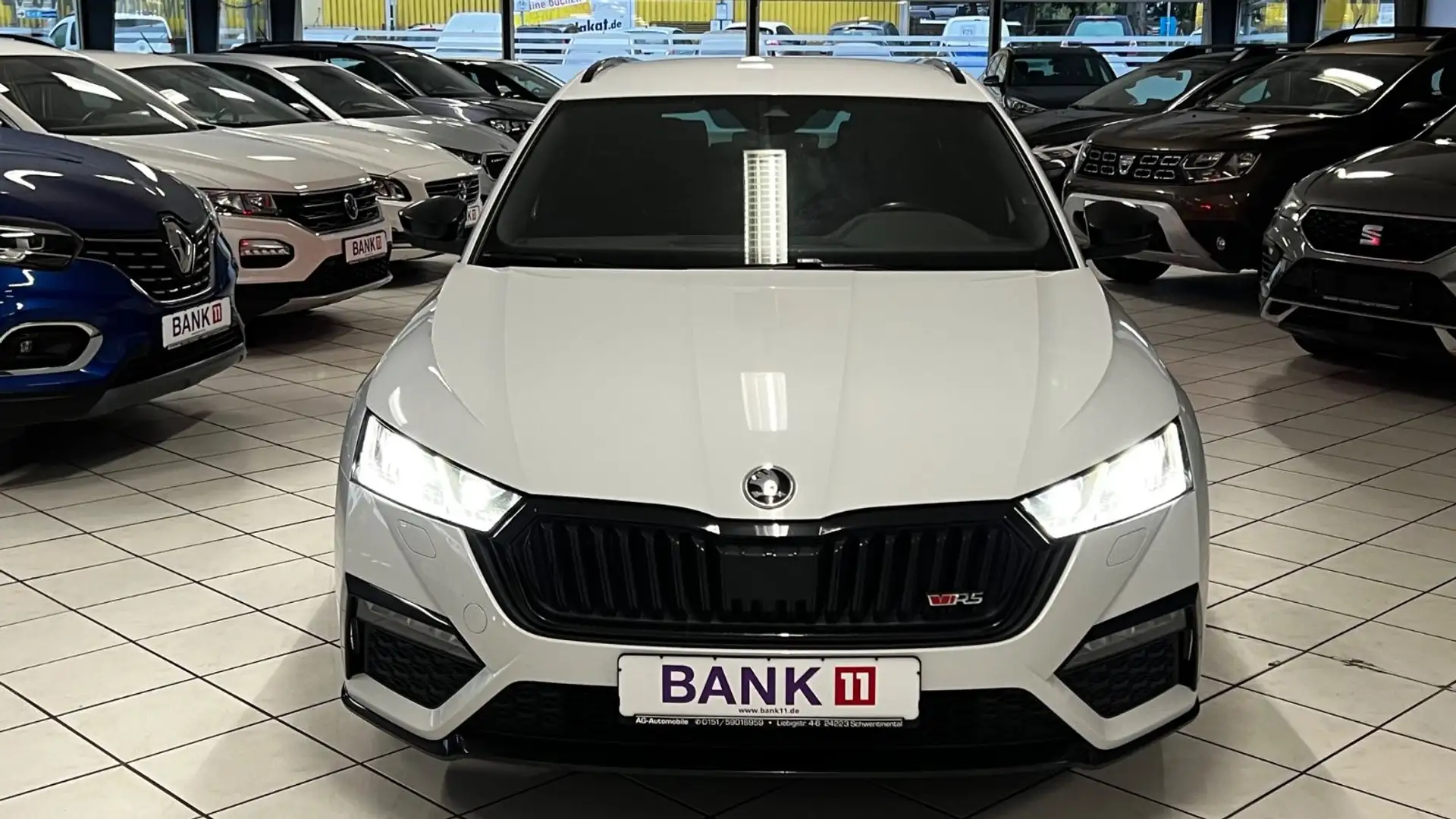 Skoda Octavia Combi RS 4x4 TÜV&AU neu&Garantie Blanc - 1