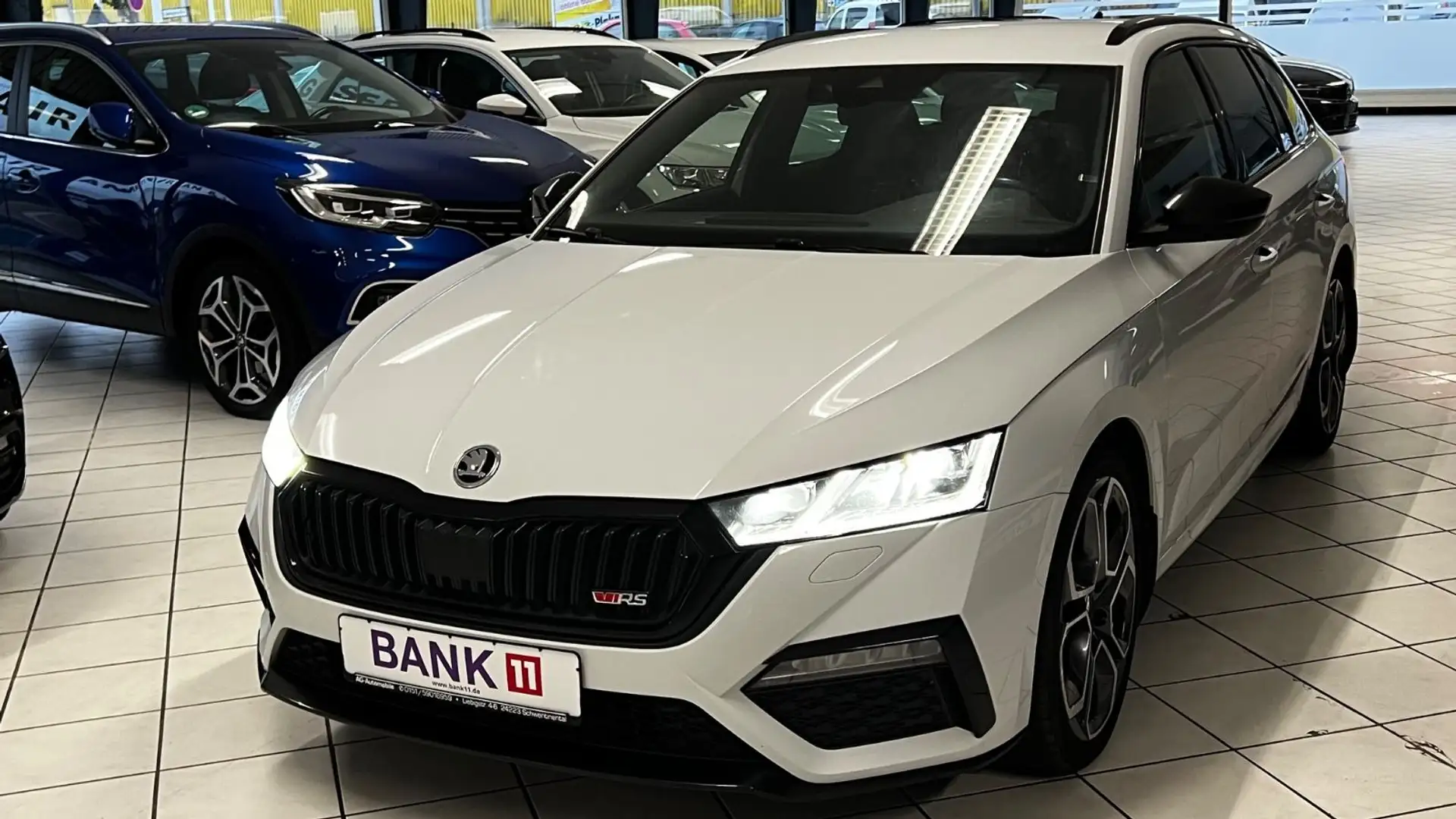 Skoda Octavia Combi RS 4x4 TÜV&AU neu&Garantie Blanc - 2