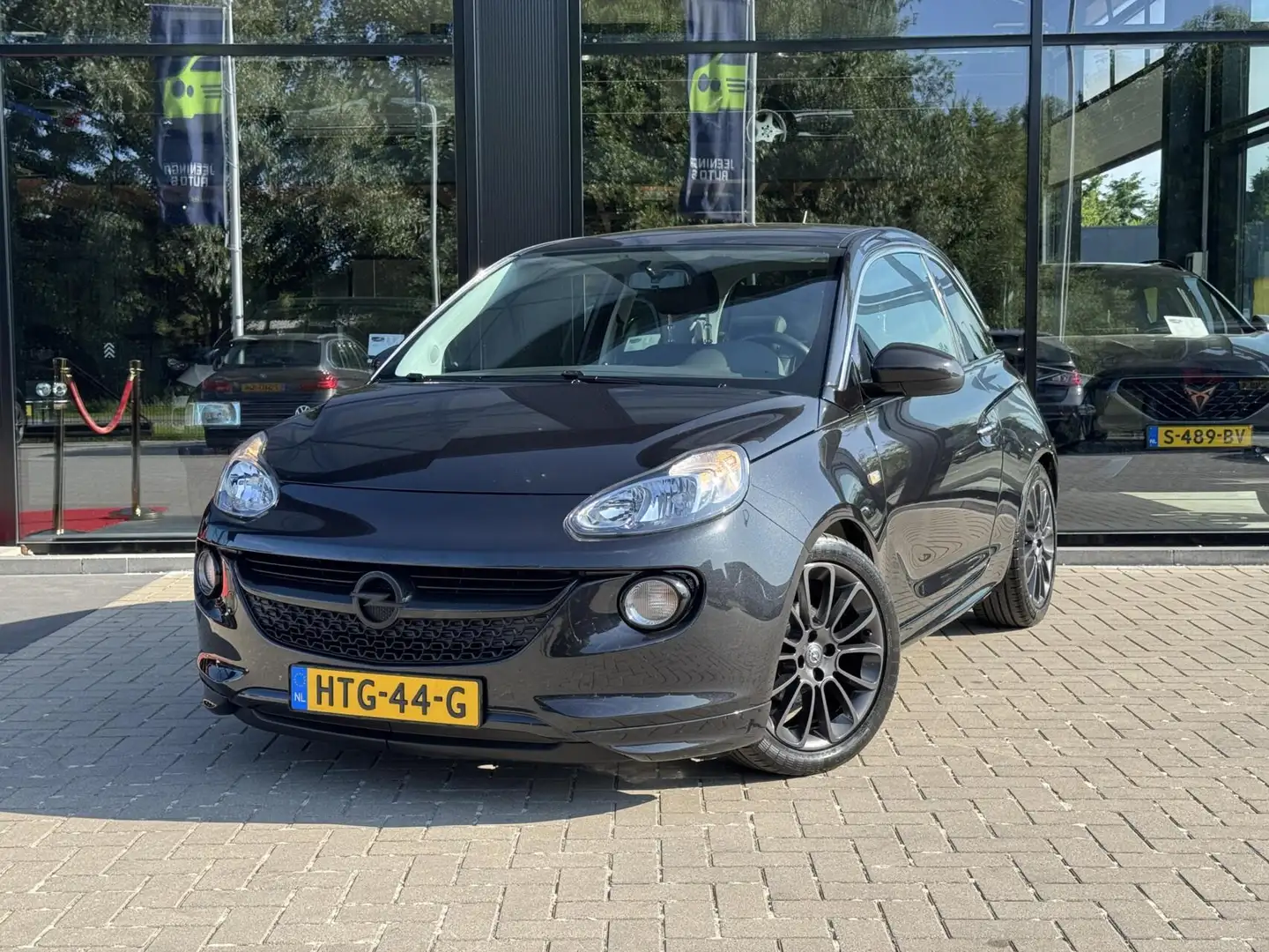 Opel Adam 1.4i Unlimited | Clima | Cruise | 1/2 Leder Zwart - 1
