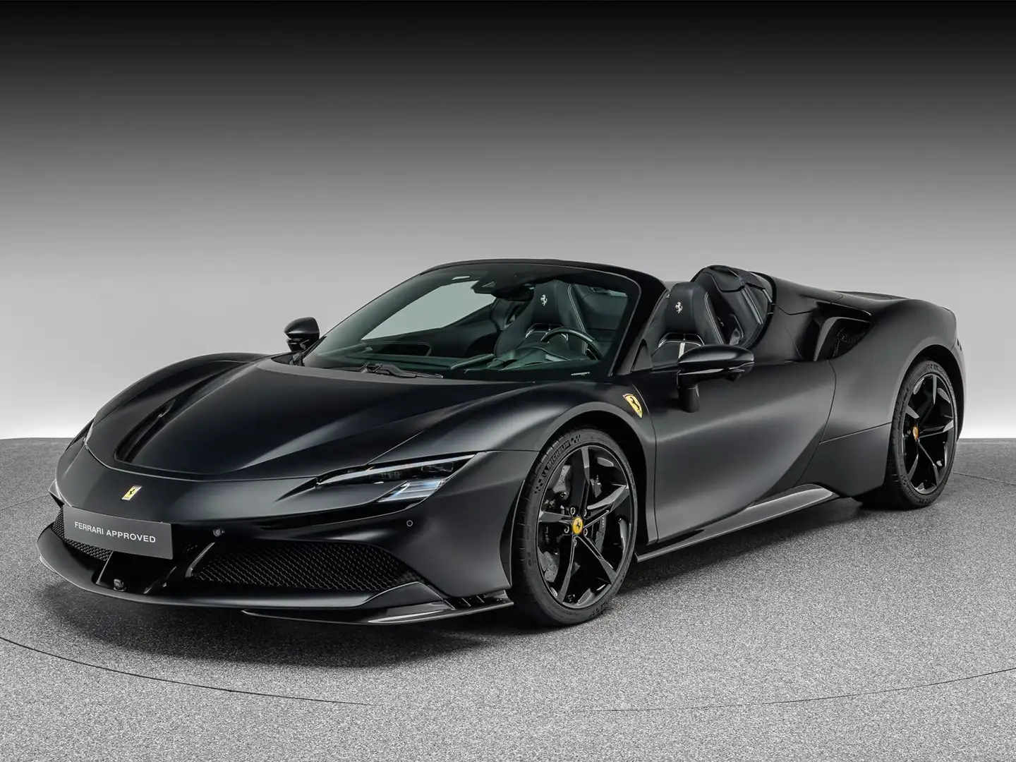 Ferrari SF90 Spider Чорний - 1