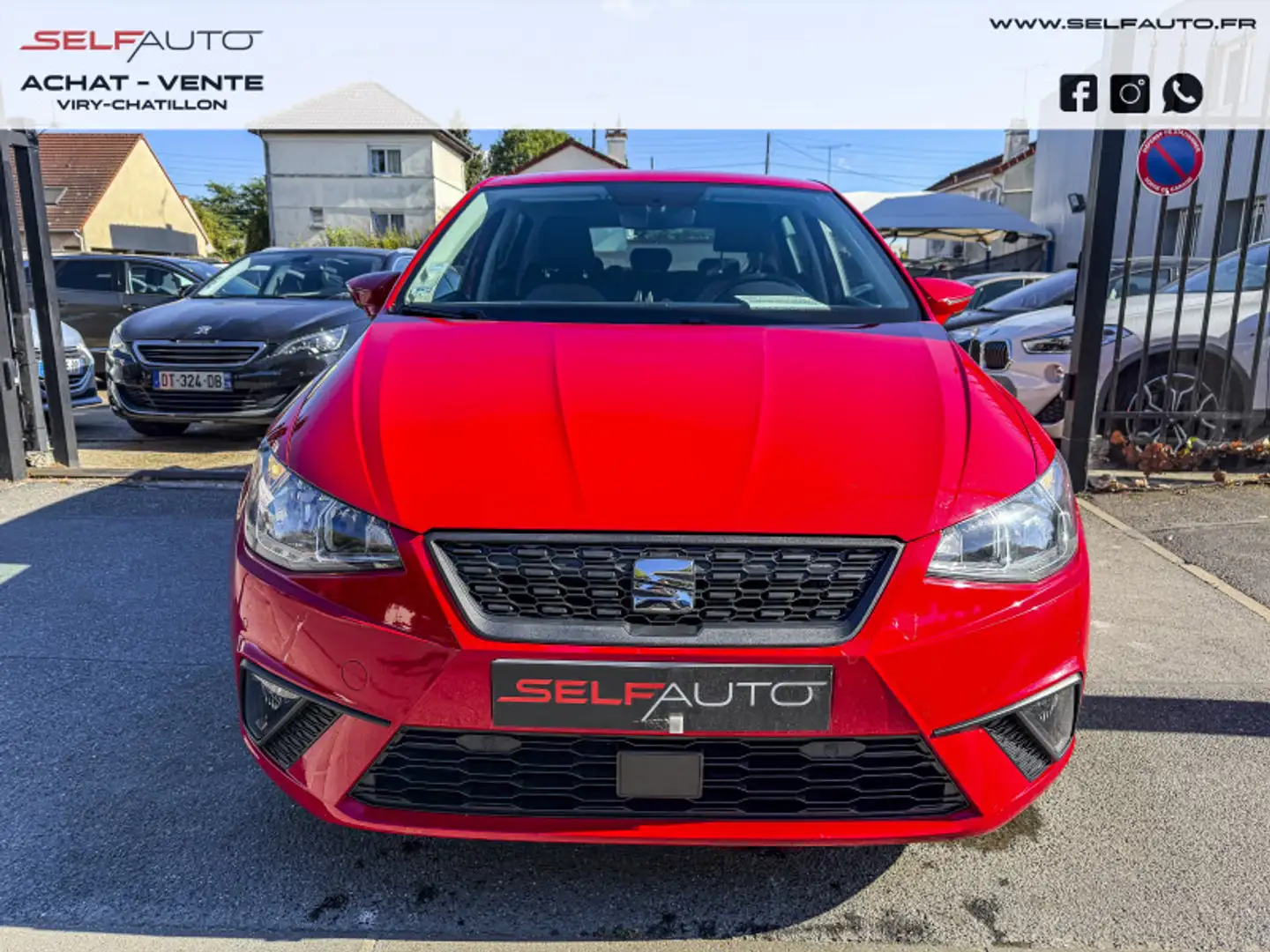 SEAT Ibiza 1.0 ECOTSI 95CH URBAN Rouge - 2