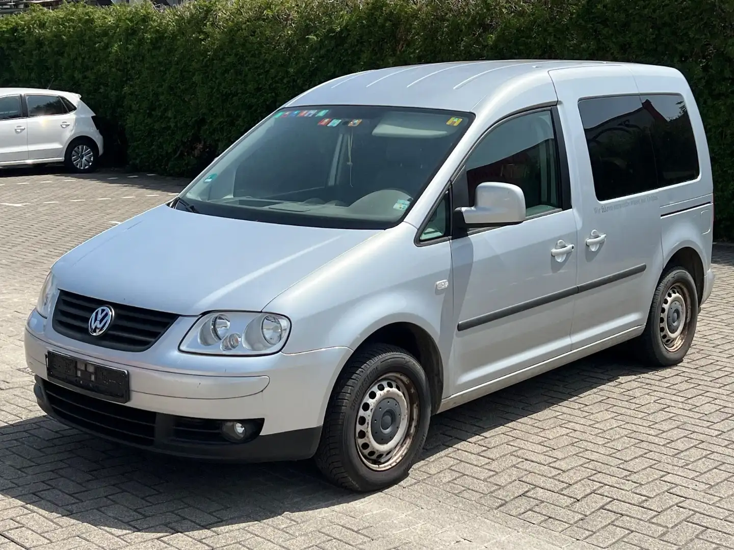 Volkswagen Caddy Life EcoFuel Klima Erdgas Benzin Silber - 1