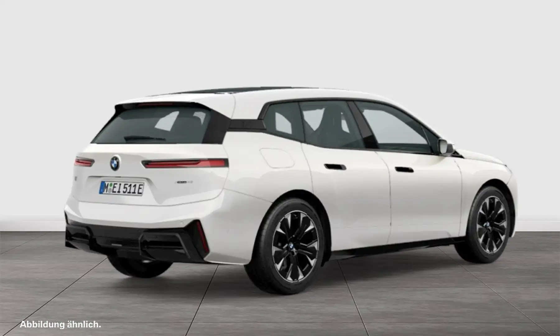 BMW iX xDrive45 M Sport HUD PANO ACC RFK NAVI LED Weiß - 2