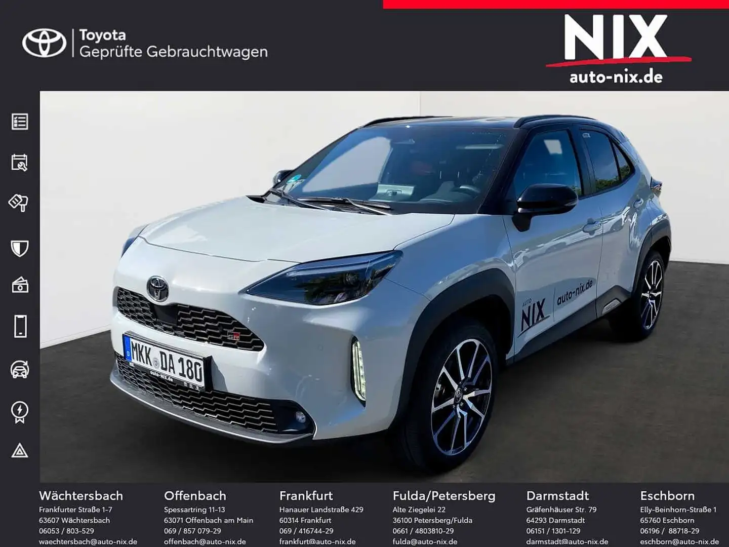 Toyota Yaris Cross 1.5 Hybrid GR Sport FWD JBL HUD Grau - 1