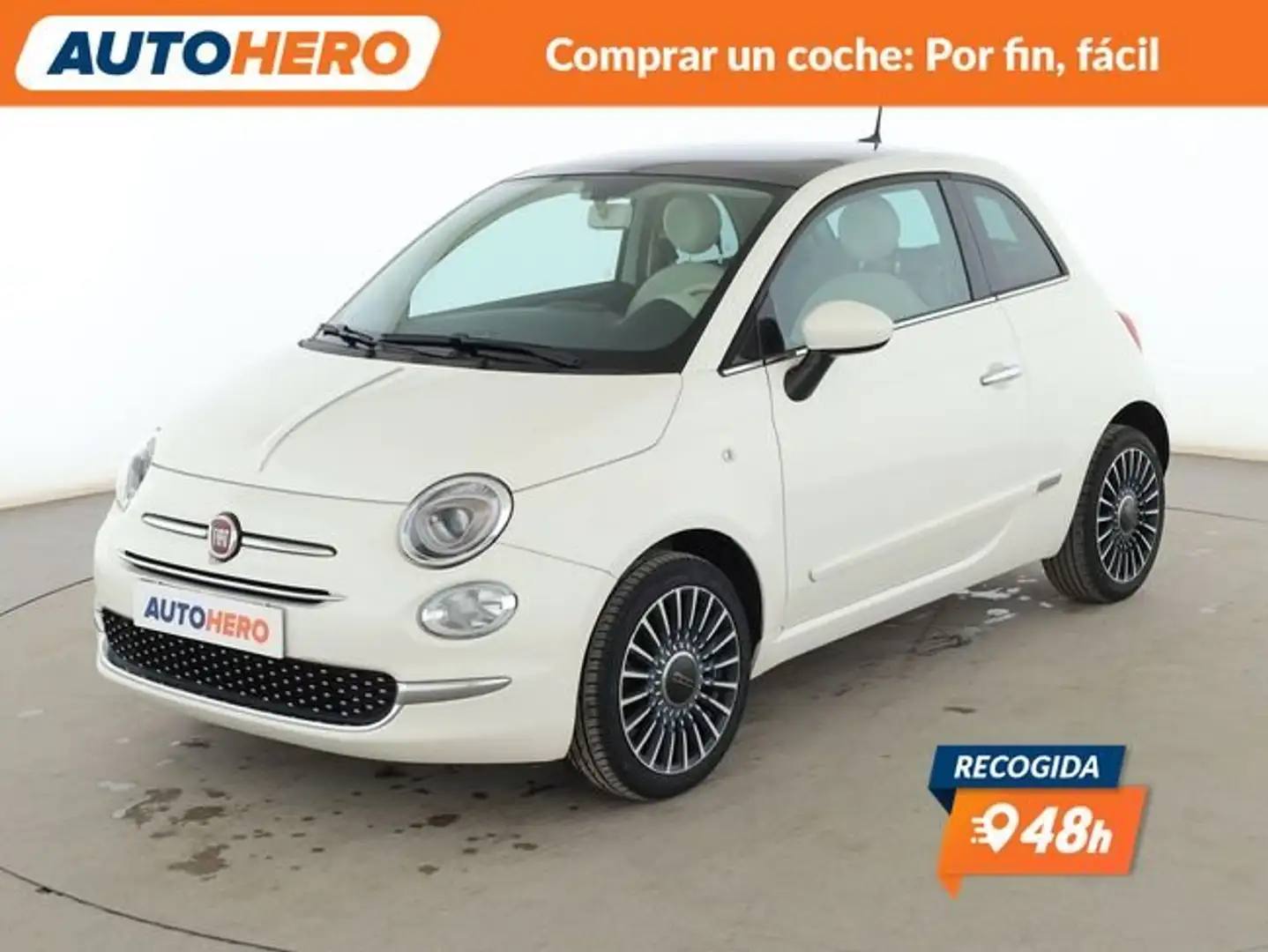 Fiat 500 1.2 Lounge Blanco - 1