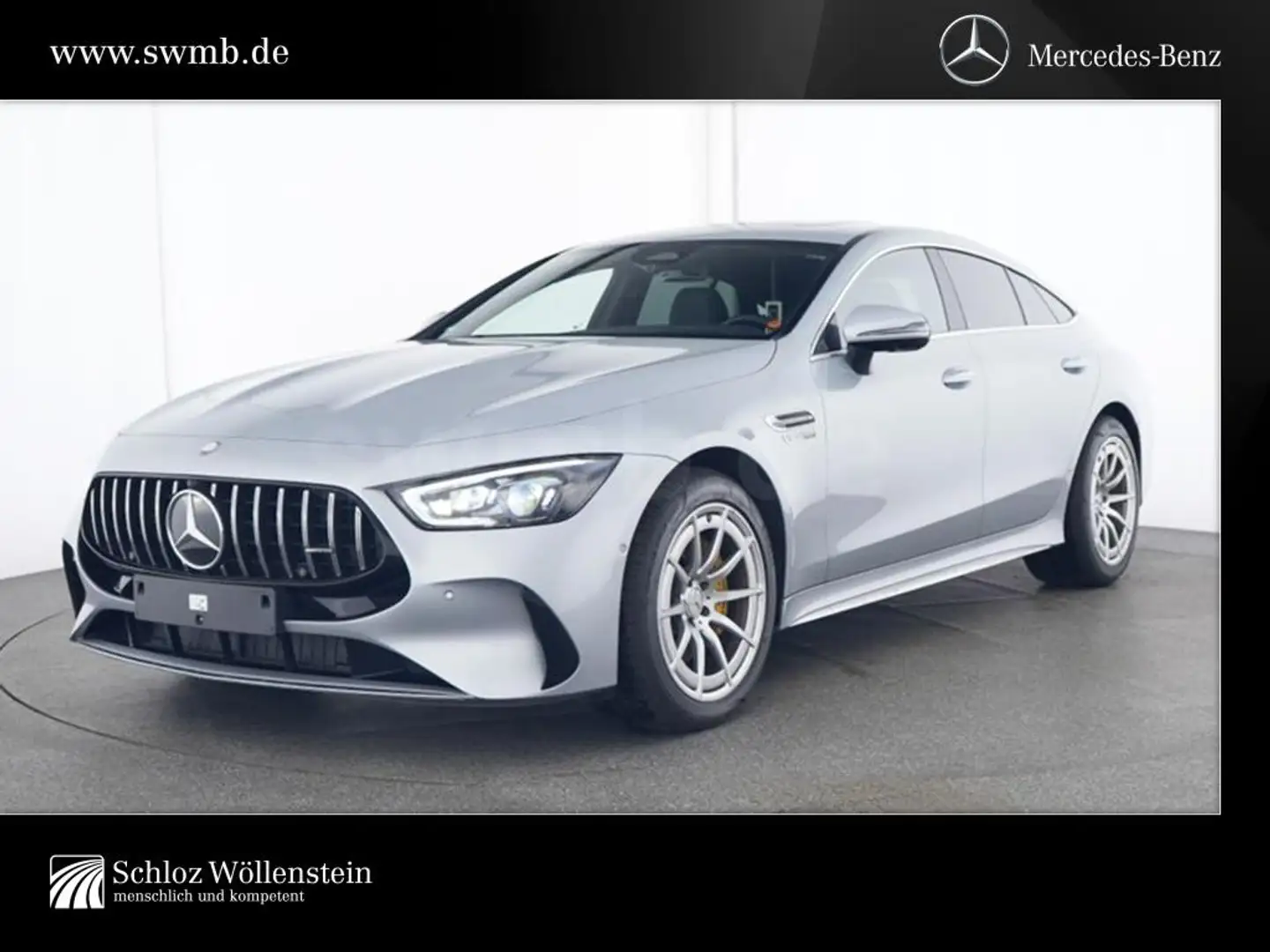 Mercedes-Benz AMG GT 63 4M+ MULTIBEAM/TrackP/PerfAbgas/Sitzbel Silber - 1