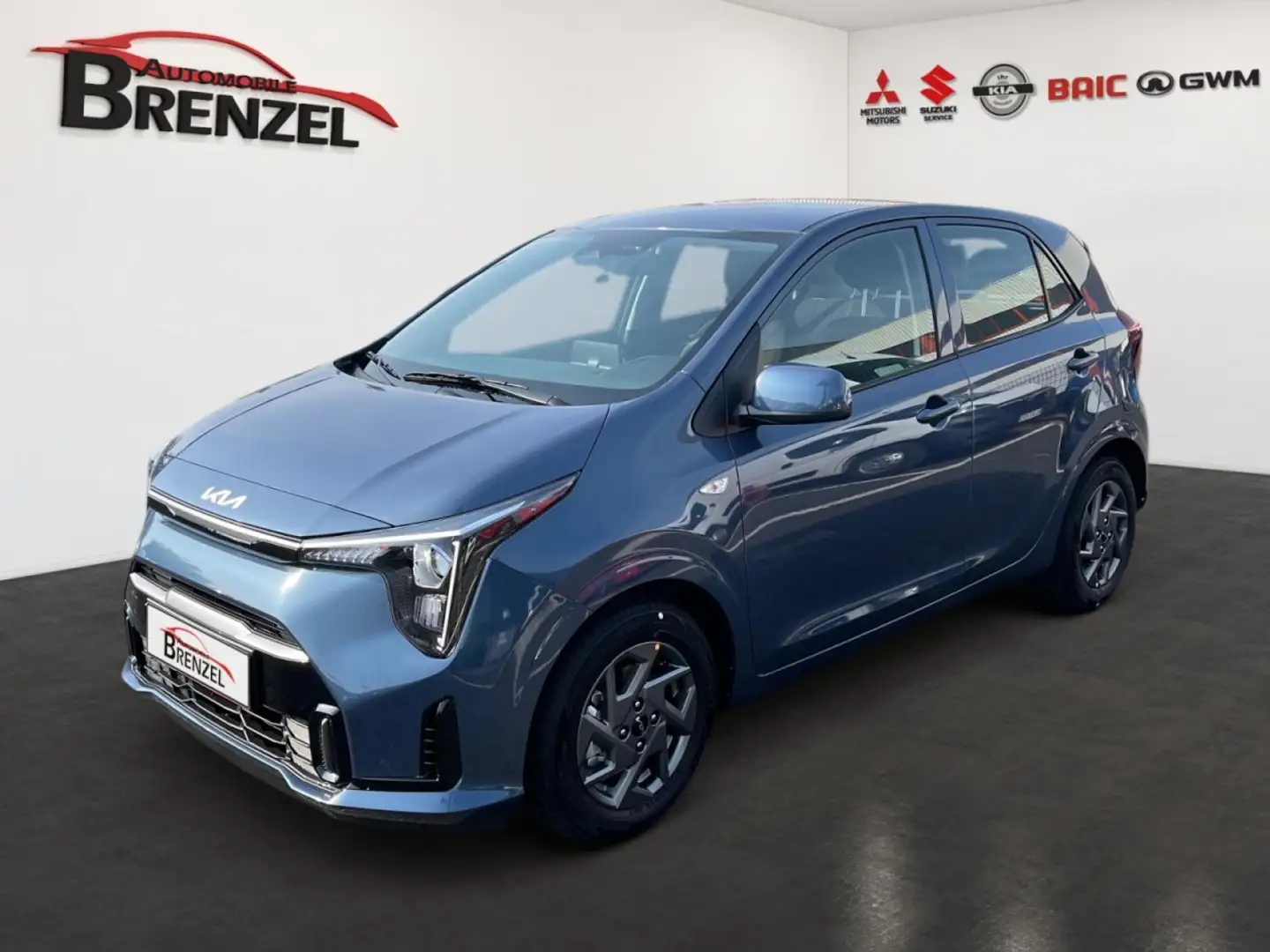 Kia Picanto 1.0 Vision Klima Sitzheizung Tempomat Klima Bleu - 1