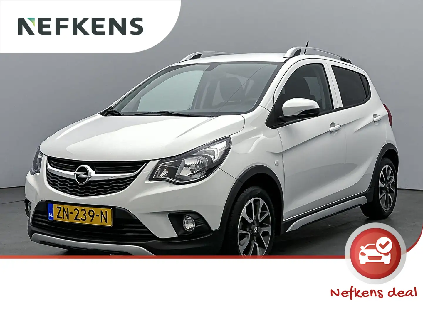 Opel Karl Rocks Online Edition 75 pk | Navigatie via Apple C Blanc - 1
