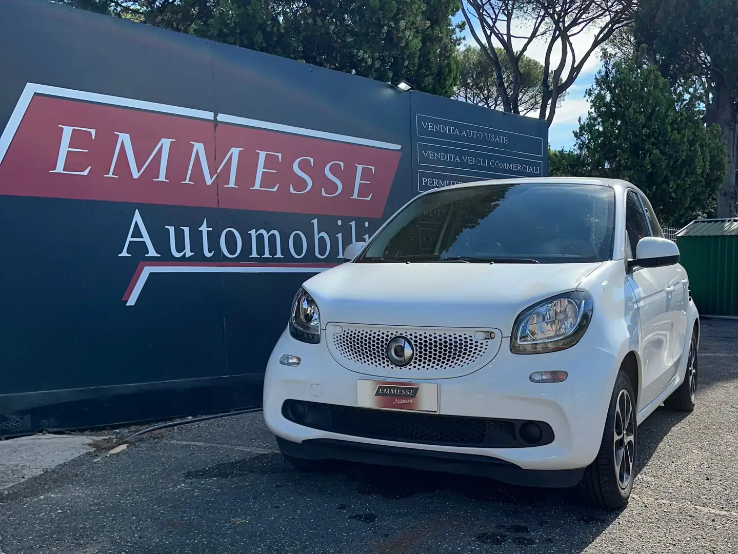 smart forFour Forfour II 2015 1.0 Passion 71cv twinamic my18 Weiß - 1