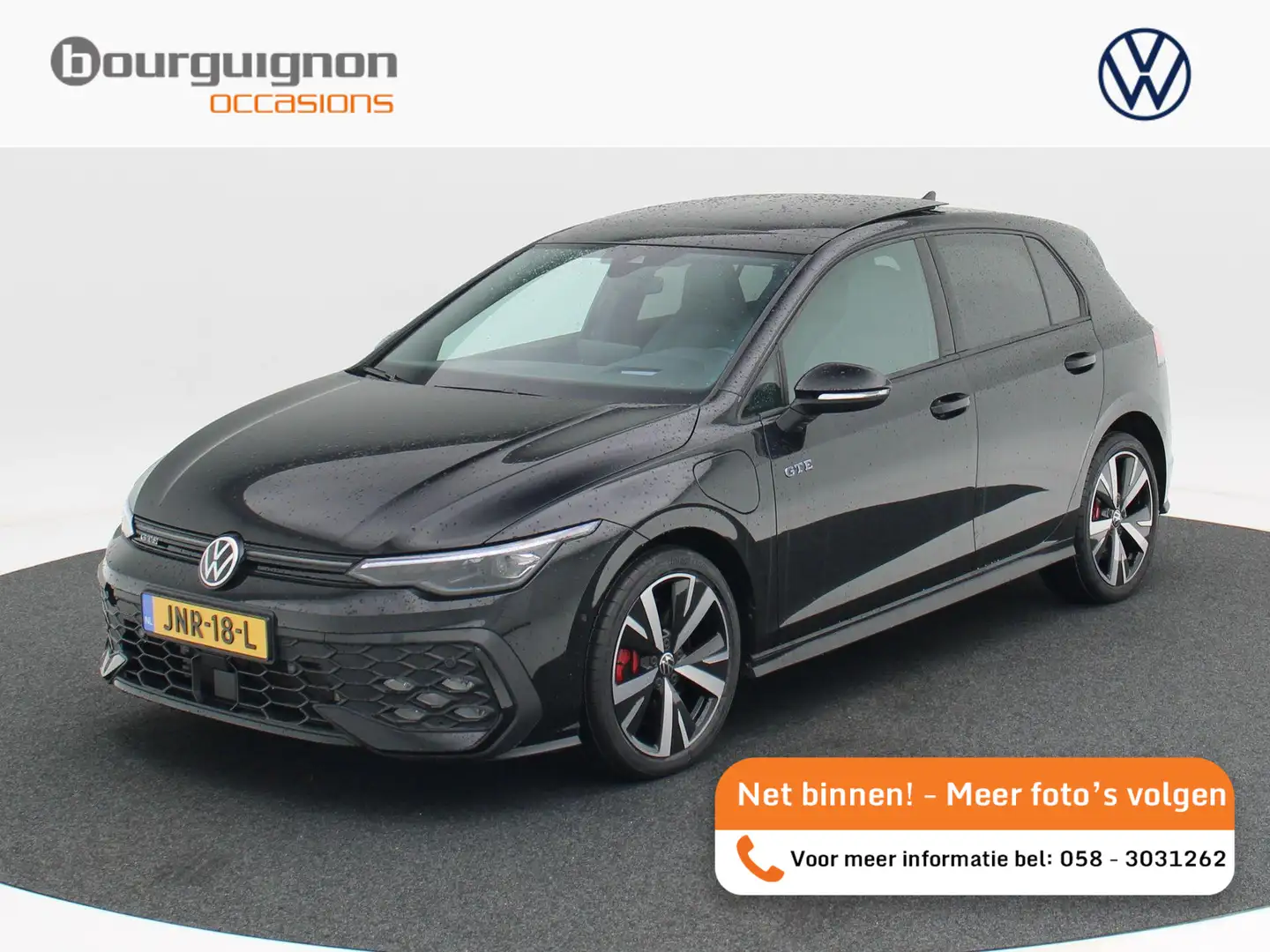Volkswagen Golf GTE 1.5 eHybrid 272 Pk Black Style | Full LED | Panora Negru - 1