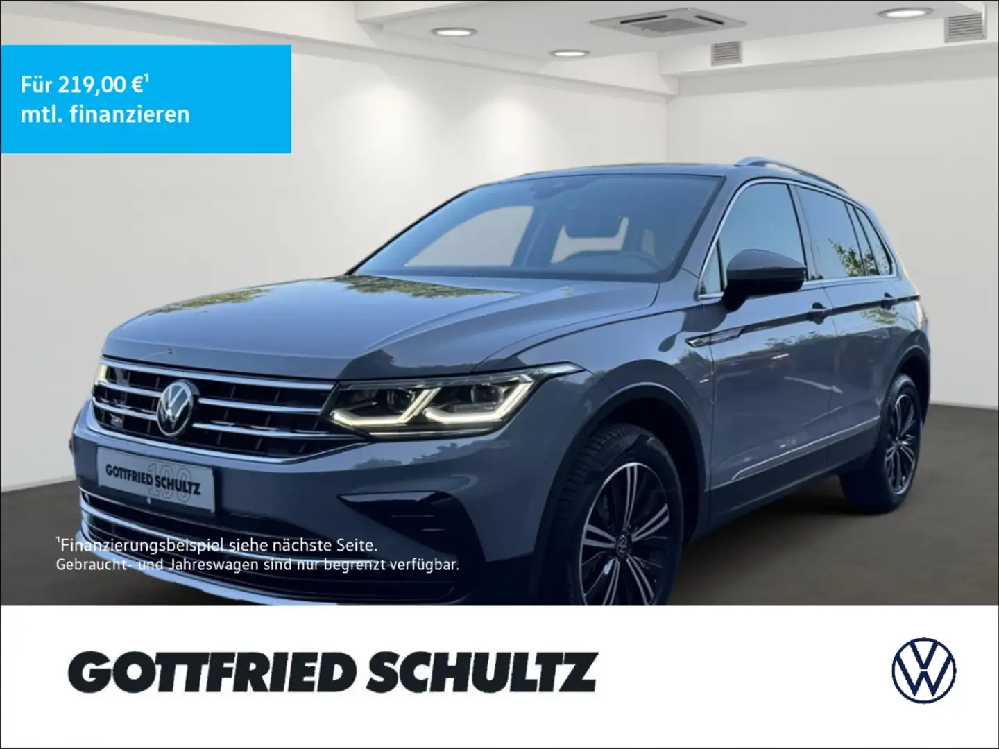 Volkswagen Tiguan 2.0 TDI 4M DSG NAVI AHK DCC LED ACC SHZ PDC LM Grau - 1