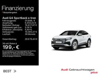Q4 Sportback 35 e-tron Assist Plus, Standklima