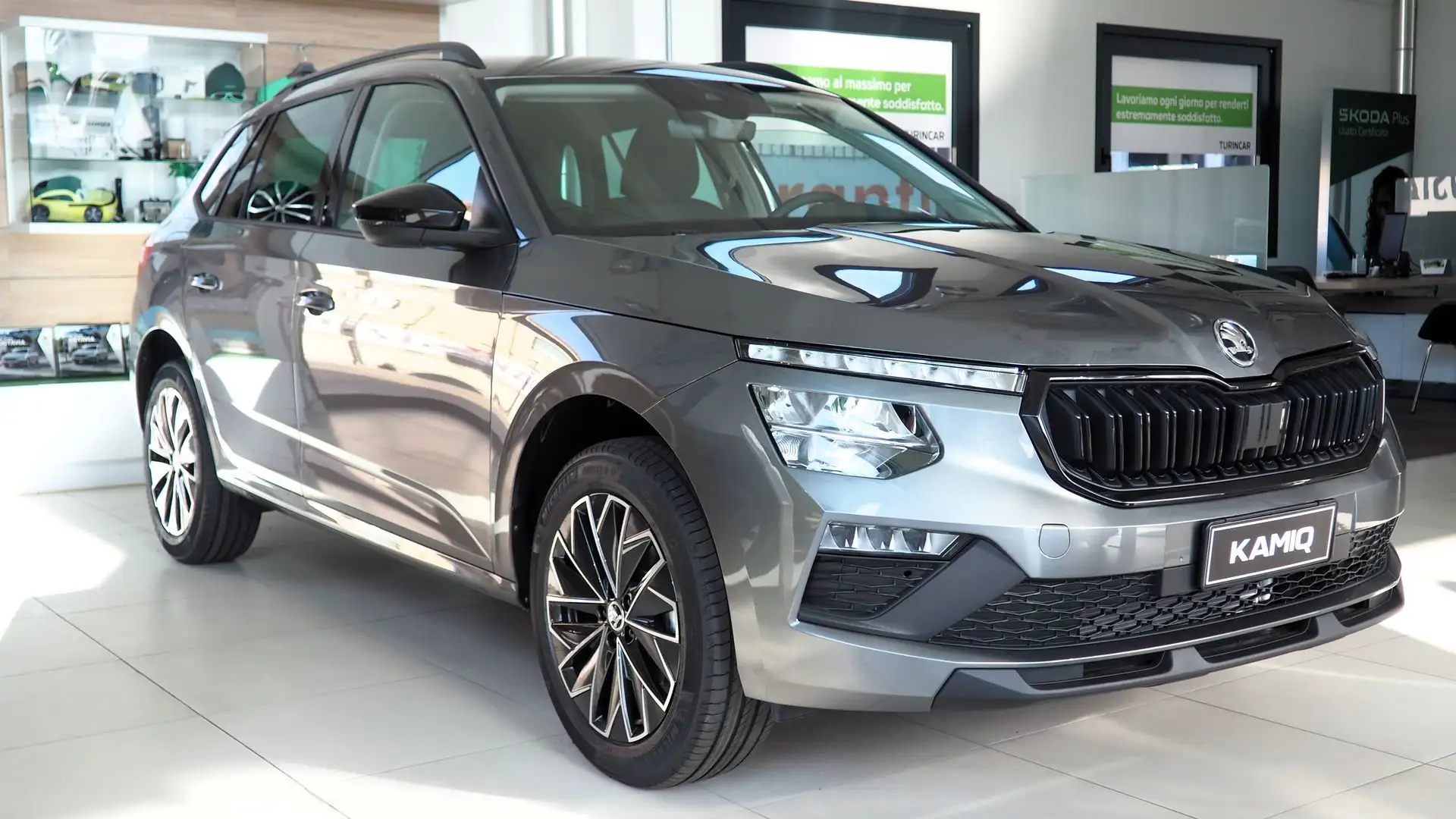 Skoda Kamiq Kamiq 1.0 TSI 115 CV DSG Black Dots PROMO TASSO Z Grijs - 2