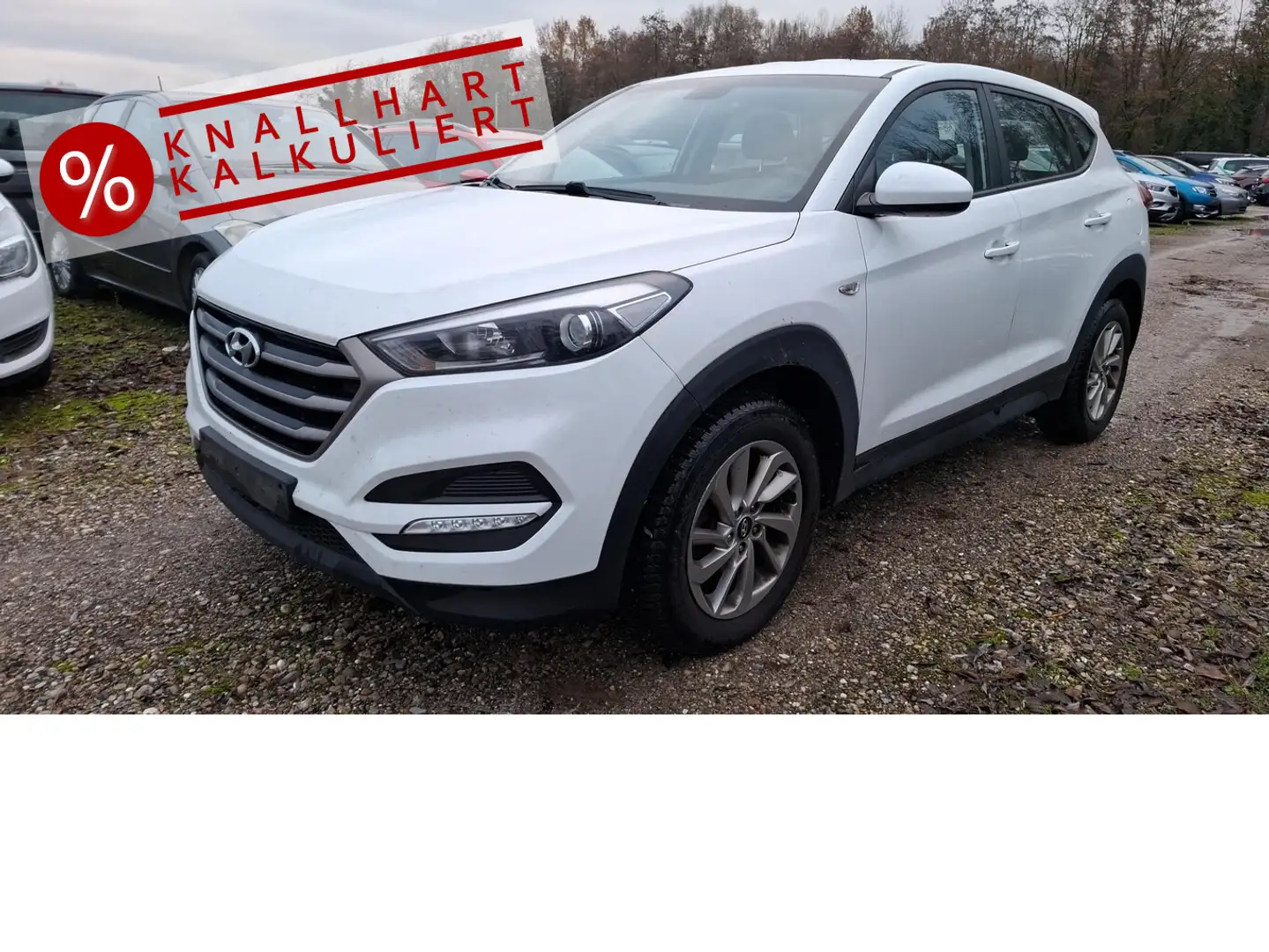 Hyundai TUCSON 1.6 Go Weiß - 1