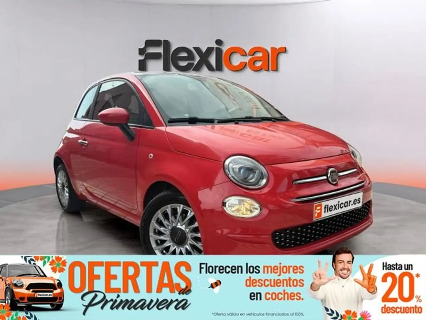 Fiat 500 Connect 1.0 Hybrid 52KW (70 CV) Rot - 1