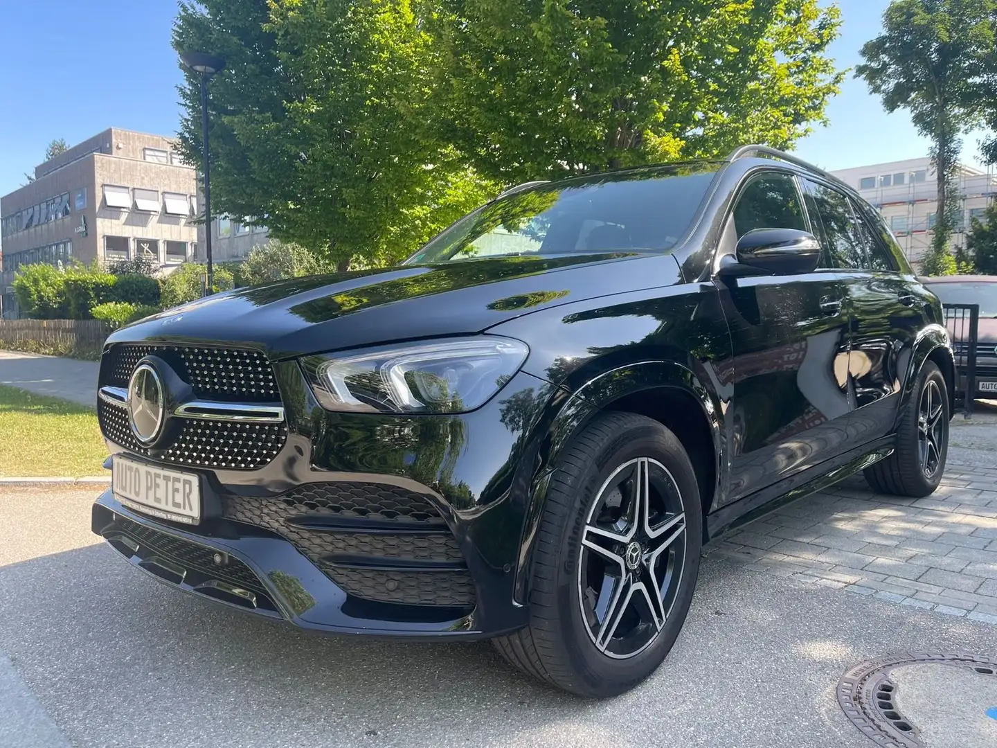 Mercedes-Benz GLE 450 - Neuer Motor bei MB vor 11.000 km Schwarz - 1