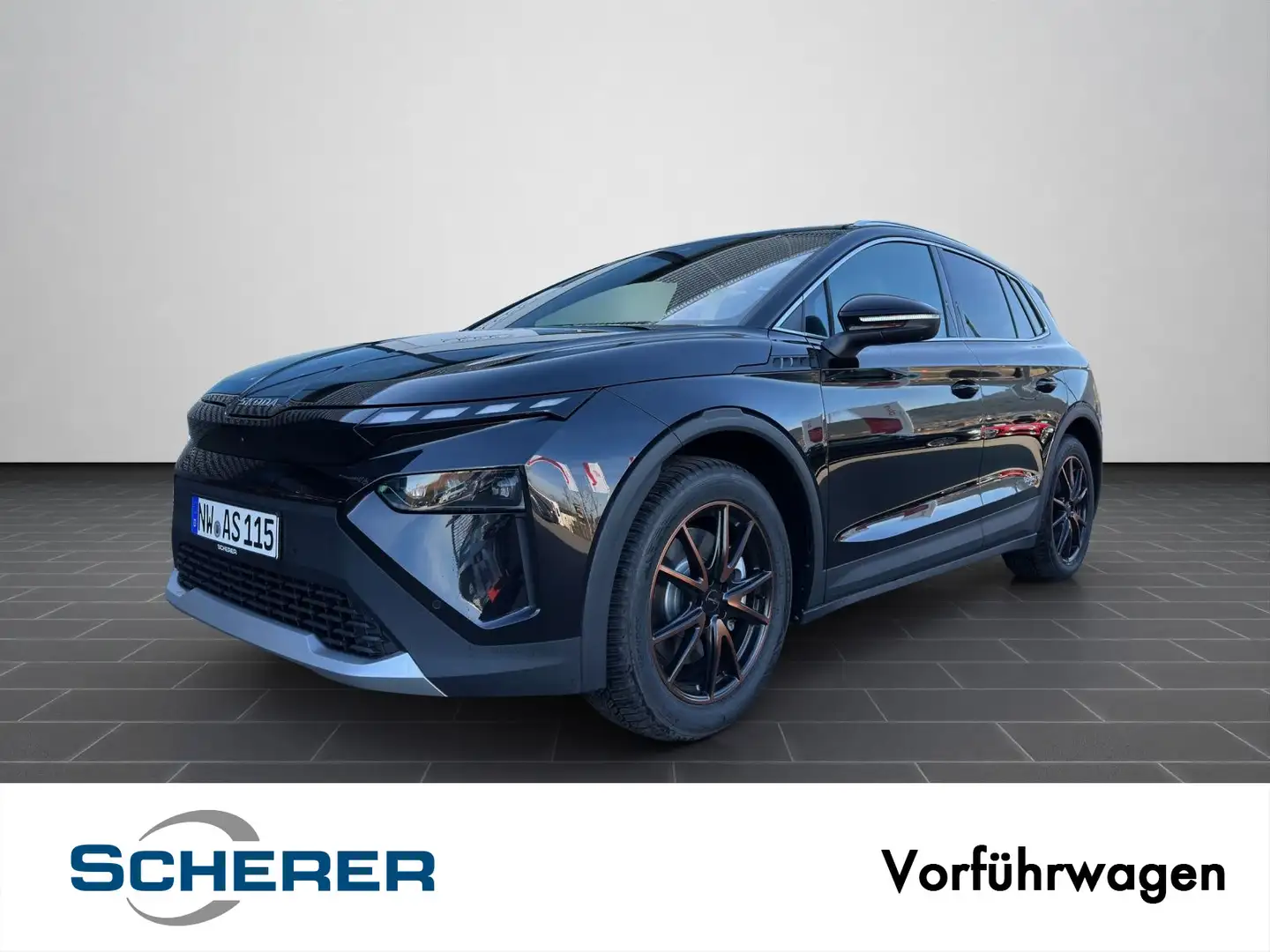 Skoda 85 Elroq Alpha 82 kWh Batterie Elektromoto Negru - 1