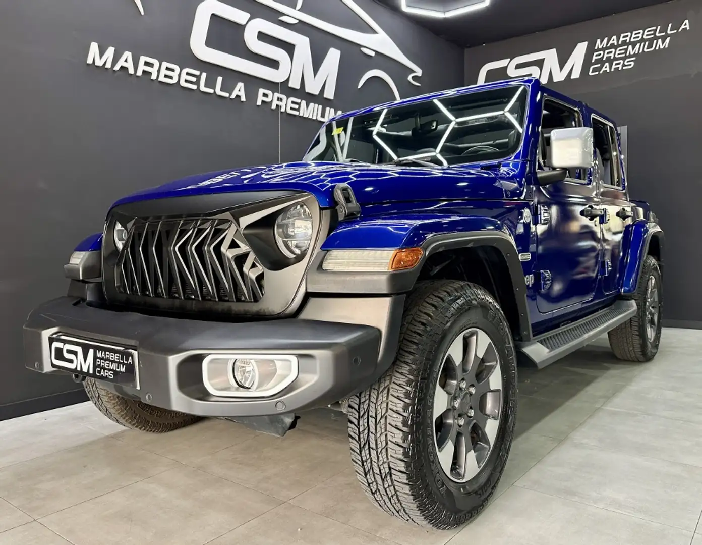 Jeep Wrangler Unlimited 2.0T GME Sahara 8ATX Bleu - 1