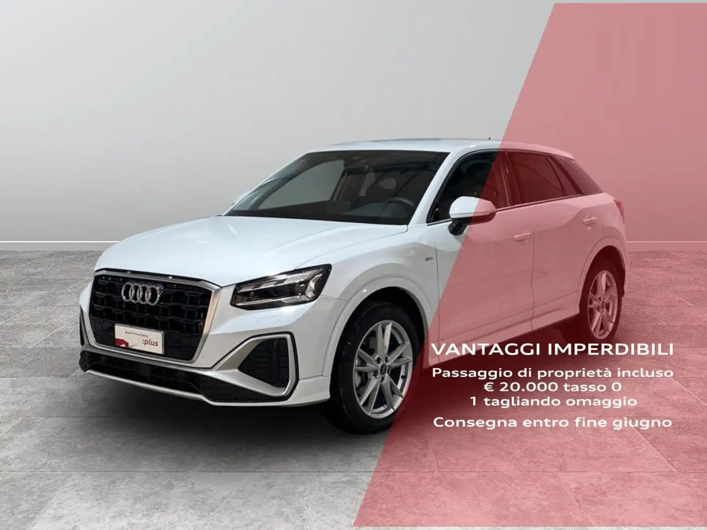 Audi Q2 35 2.0 tdi S line Edition s-tronic Bianco - 1