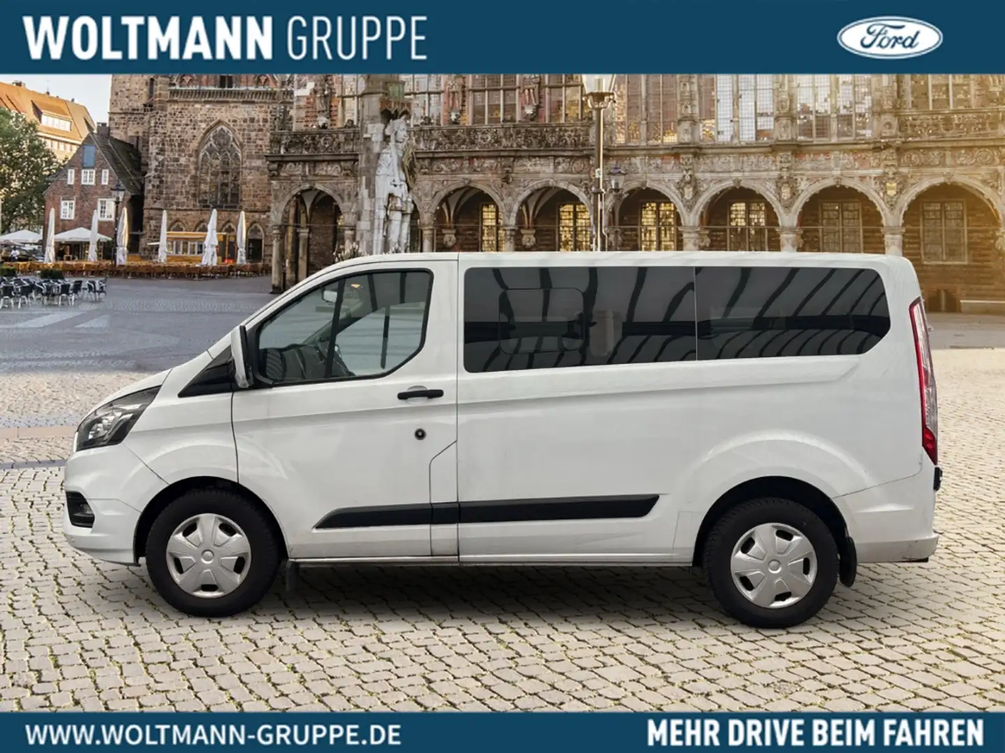 Ford Transit Custom Kombi 320 L1 Trend 2.0 TDCi EU6d-T AHK Dyn. Kurven Wit - 2