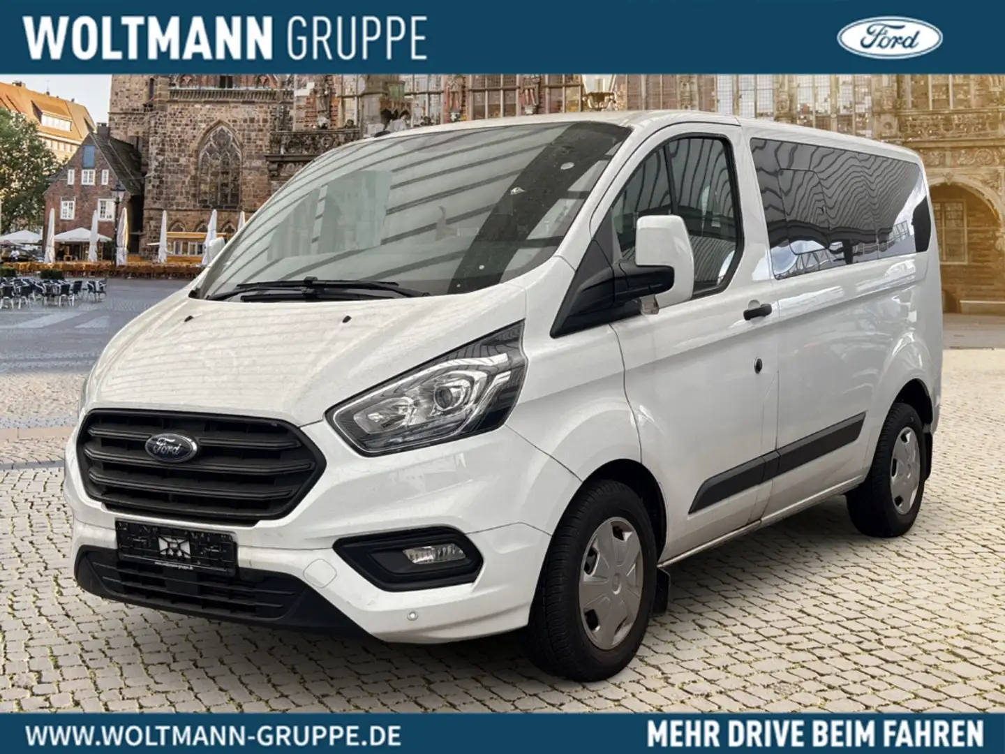 Ford Transit Custom Kombi 320 L1 Trend 2.0 TDCi EU6d-T AHK Dyn. Kurven Wit - 1