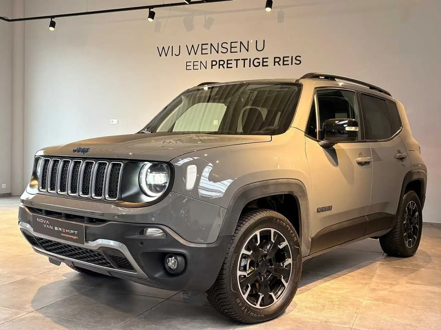 Jeep Renegade 4XE PLUGIN HYBRIDE *0 KM GEREDEN* Grijs - 1