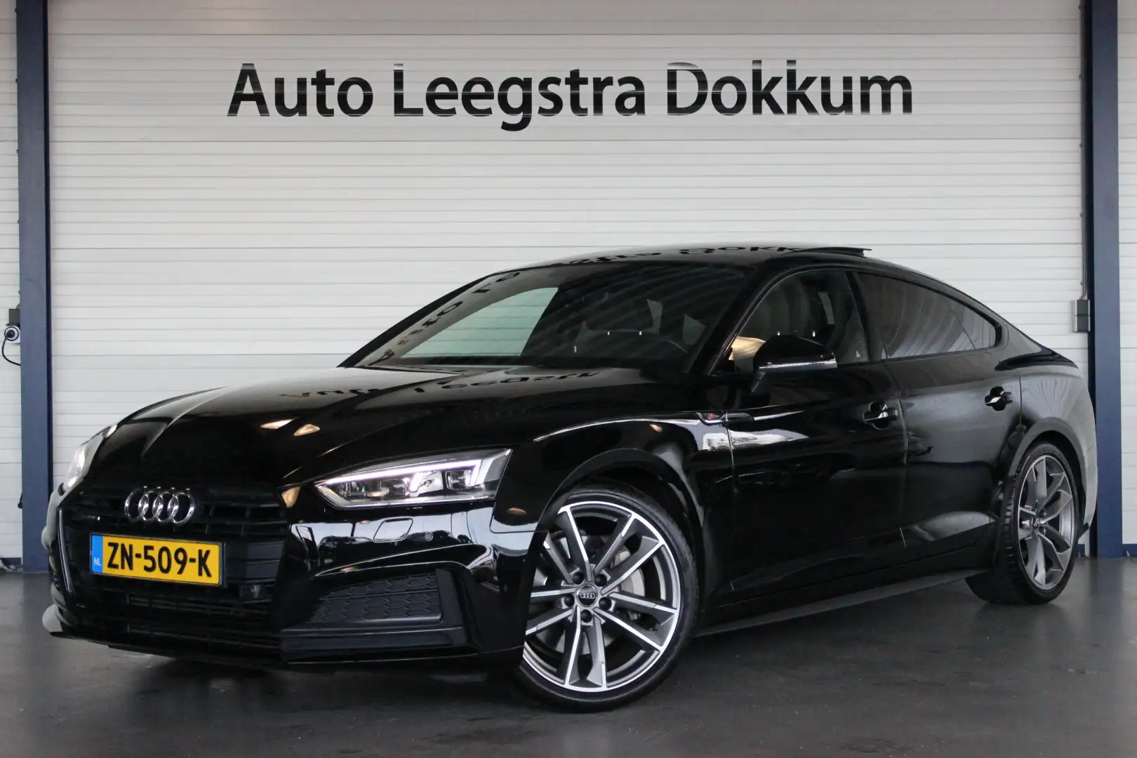 Audi A5 Sportback 2.0 TFSI MHEV Quattro Sport S-line Editi Zwart - 1