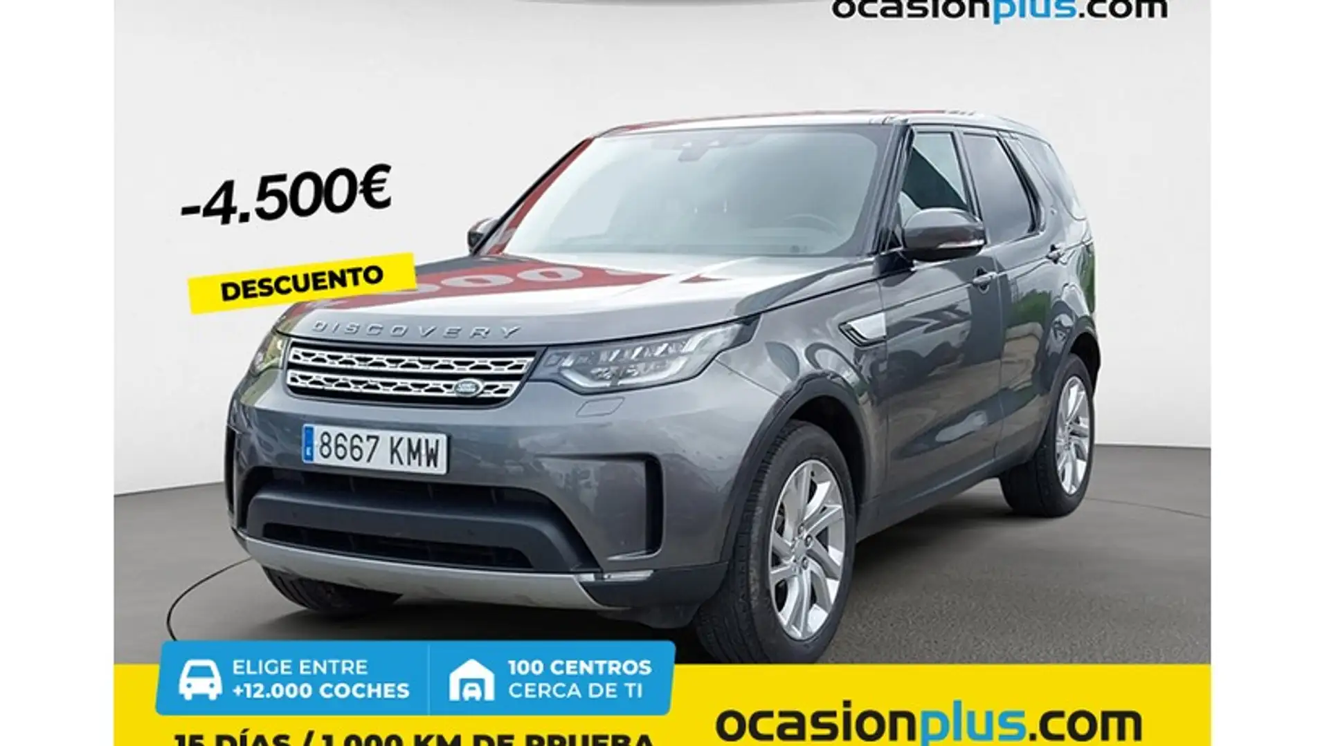 Land Rover Discovery 2.0SD4 HSE Aut. Gris - 1