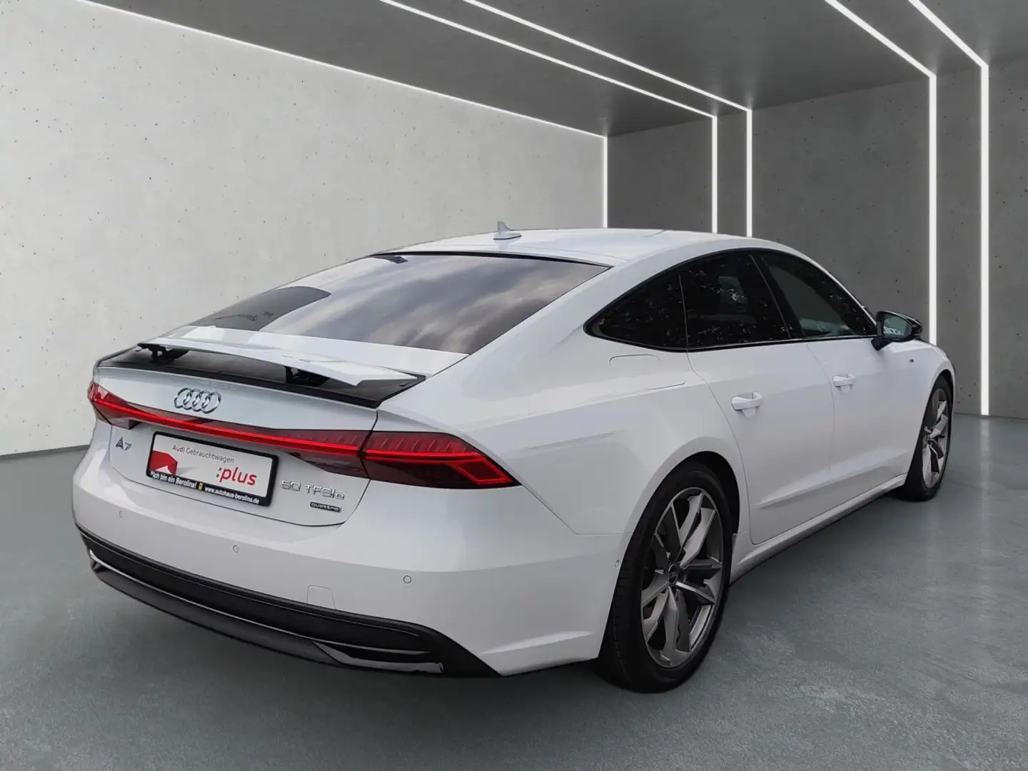 Audi A7 50 TFSI e qu. S line S tronic Blanco - 2