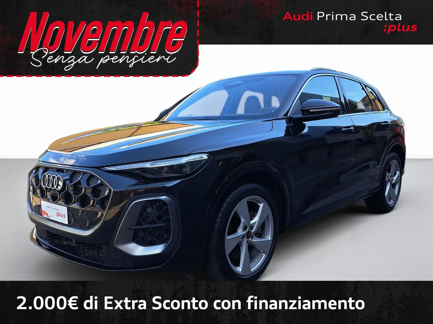 Audi Q5 2.0 tdi mhev+ s line edition quattro 204cv s-troni Nero - 1