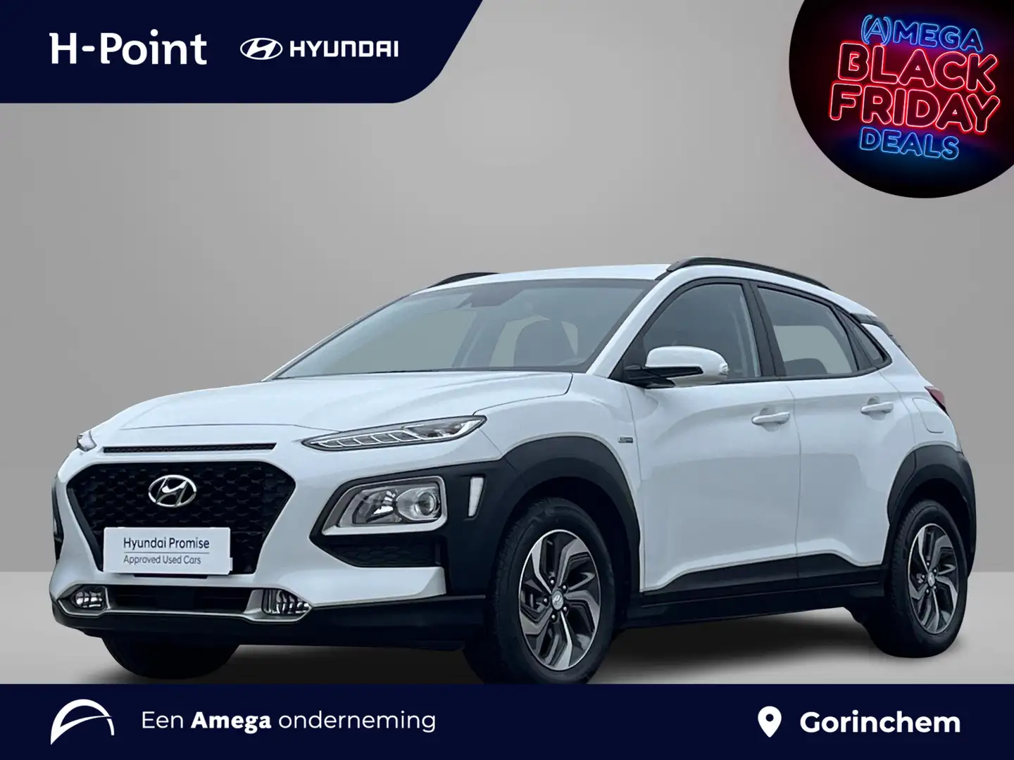 Hyundai KONA 1.6 GDI HEV Automaat Comfort | Apple Carplay/Andro Blanc - 1
