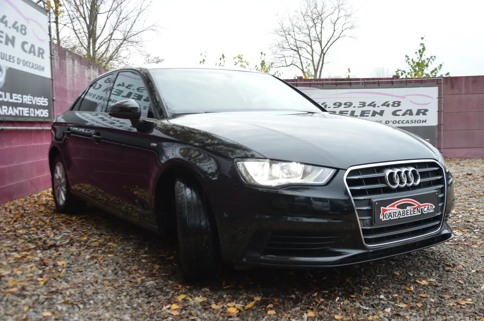 Audi A3 1.6TDi NAV SENS AV/AR CLIM 229.541KM Zwart - 2