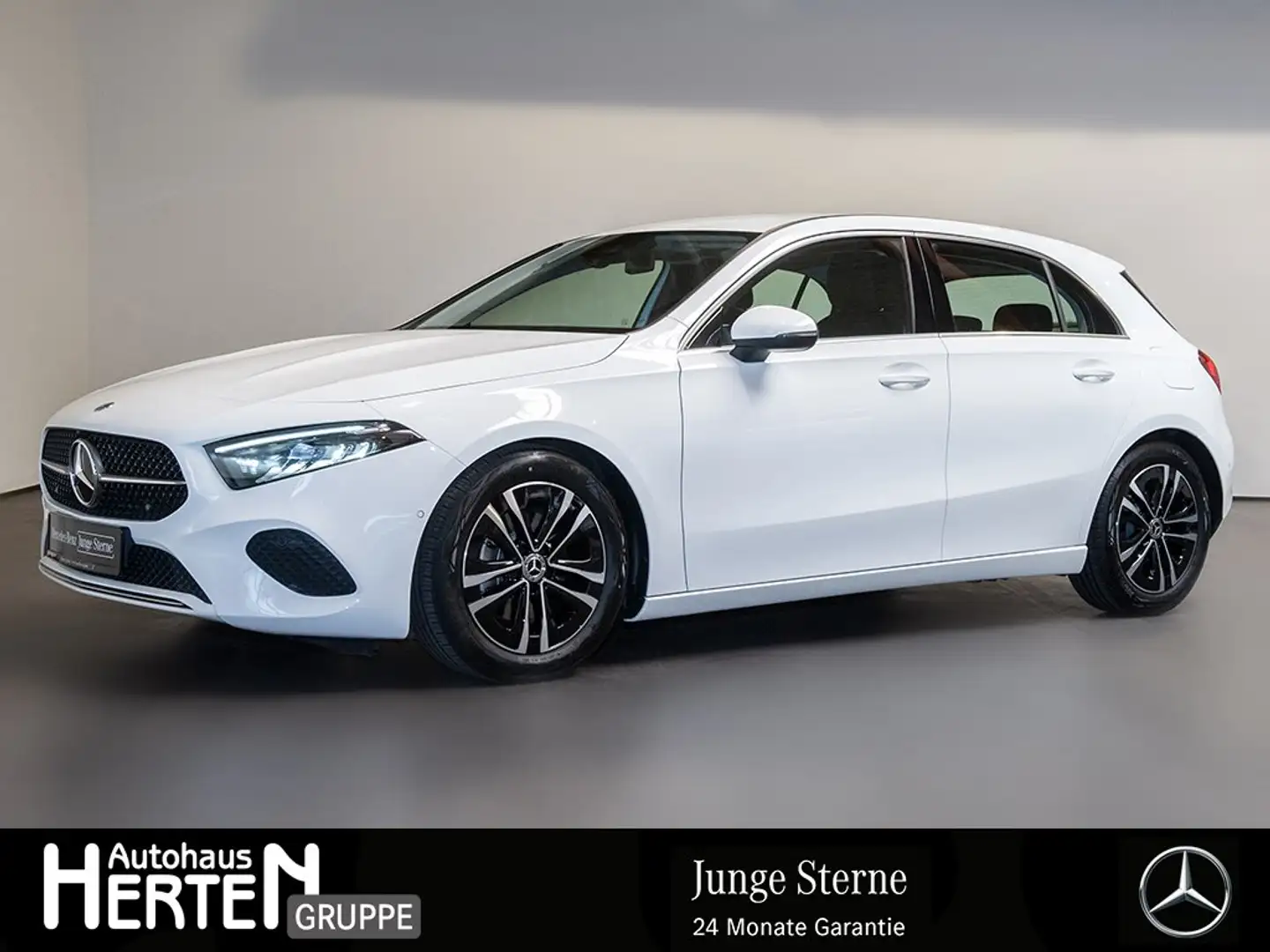 Mercedes-Benz A 180 +PROGRESSIVE+LED+R-KAMERA+MBUX-NAVI+DAB+SHZ Weiß - 1