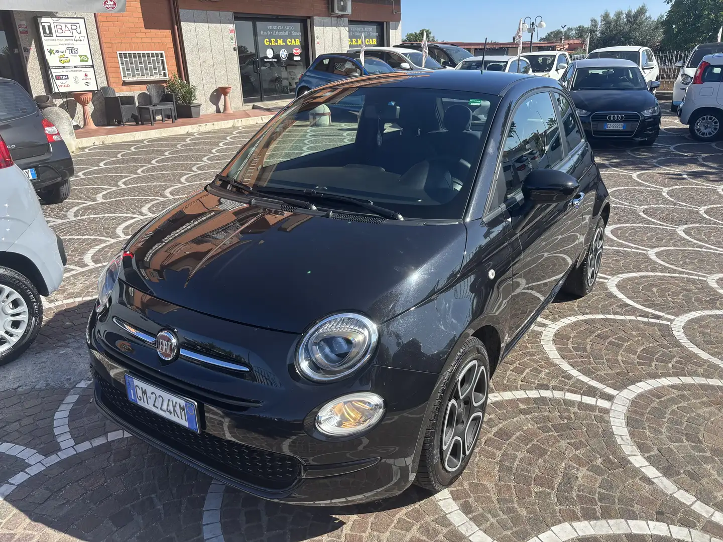 Fiat 500 1.0 hybrid Club  70cv senza obbkighi finanziari Negro - 2