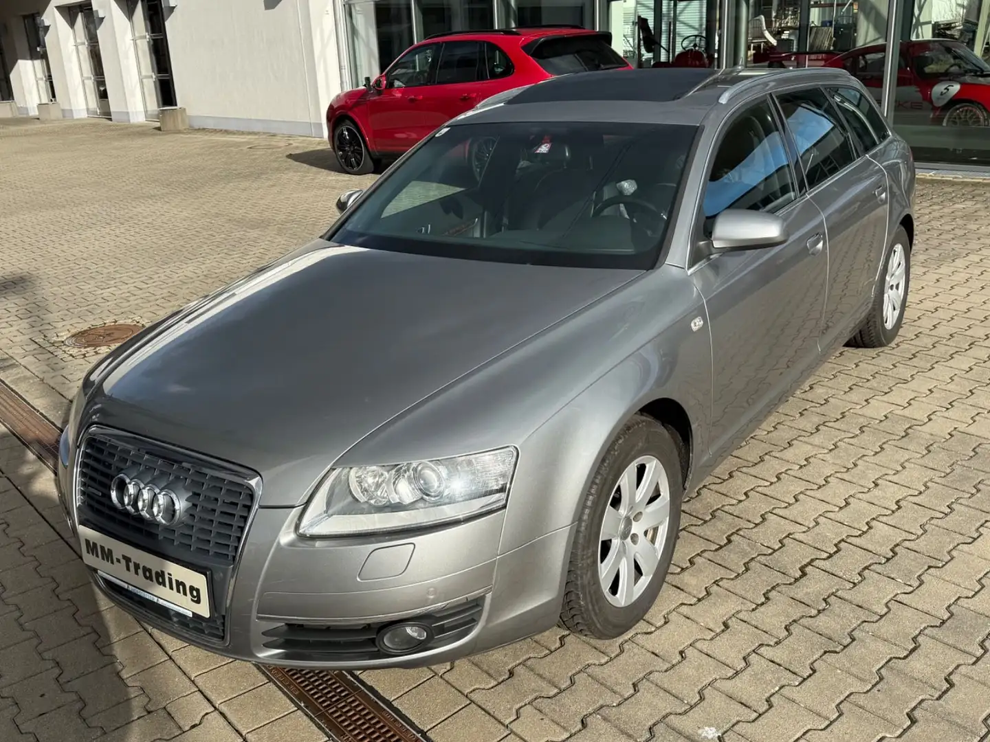 Audi A6 2.7 TDI QUATTRO-AUTOM-AHK-NAVI-LEDER-GSD Szürke - 1