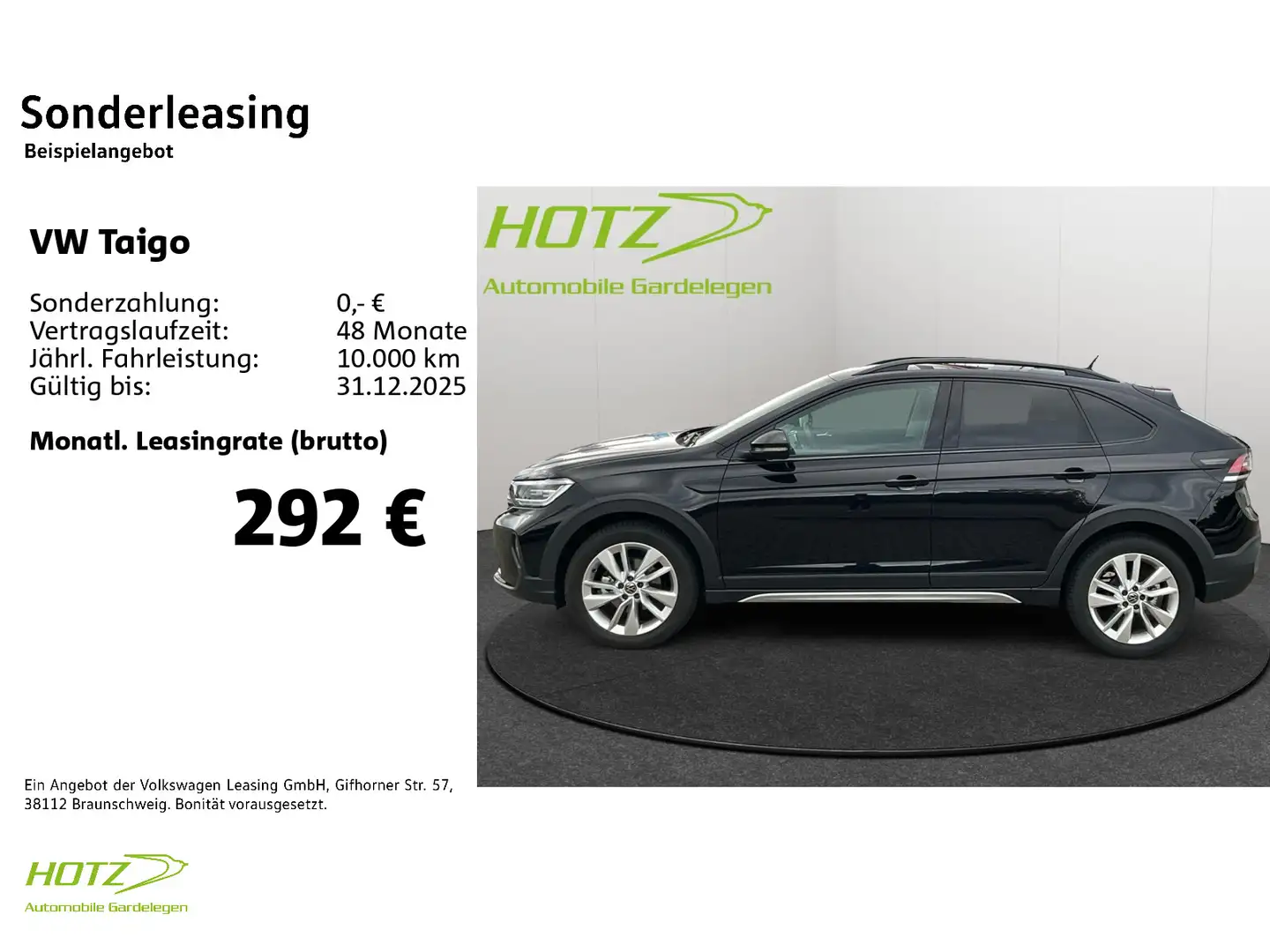 Volkswagen Taigo 1.5 TSI DSG Life MATRIX/KAMERA/PDC Schwarz - 2