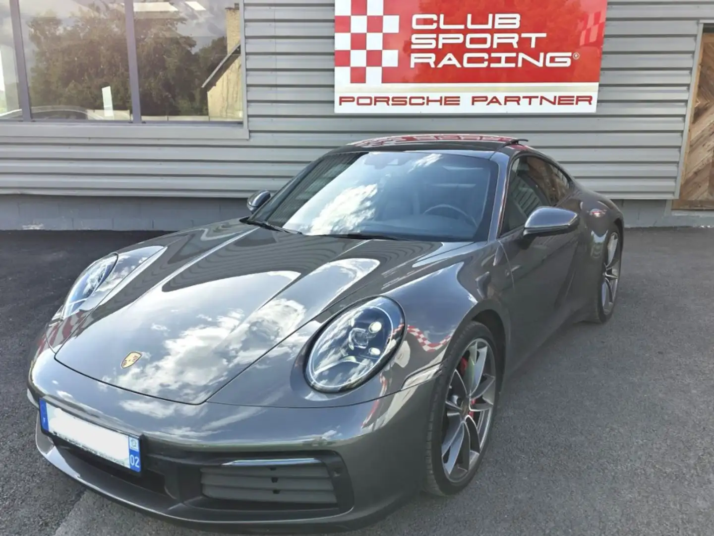 Porsche 992 992-1 Carrera S 450CV PDK Pack chrono sport plus Gris - 1