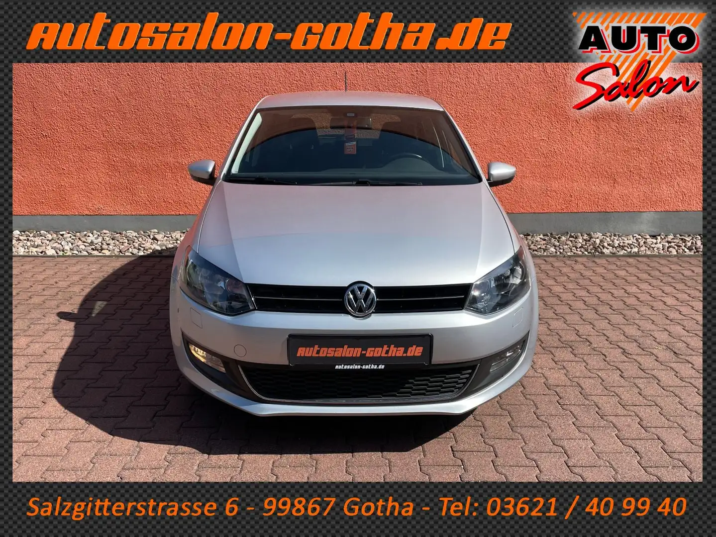Volkswagen Polo V Life KLIMAAUTO+SHZ PDC TELEFON LMR ALLWET Argent - 2