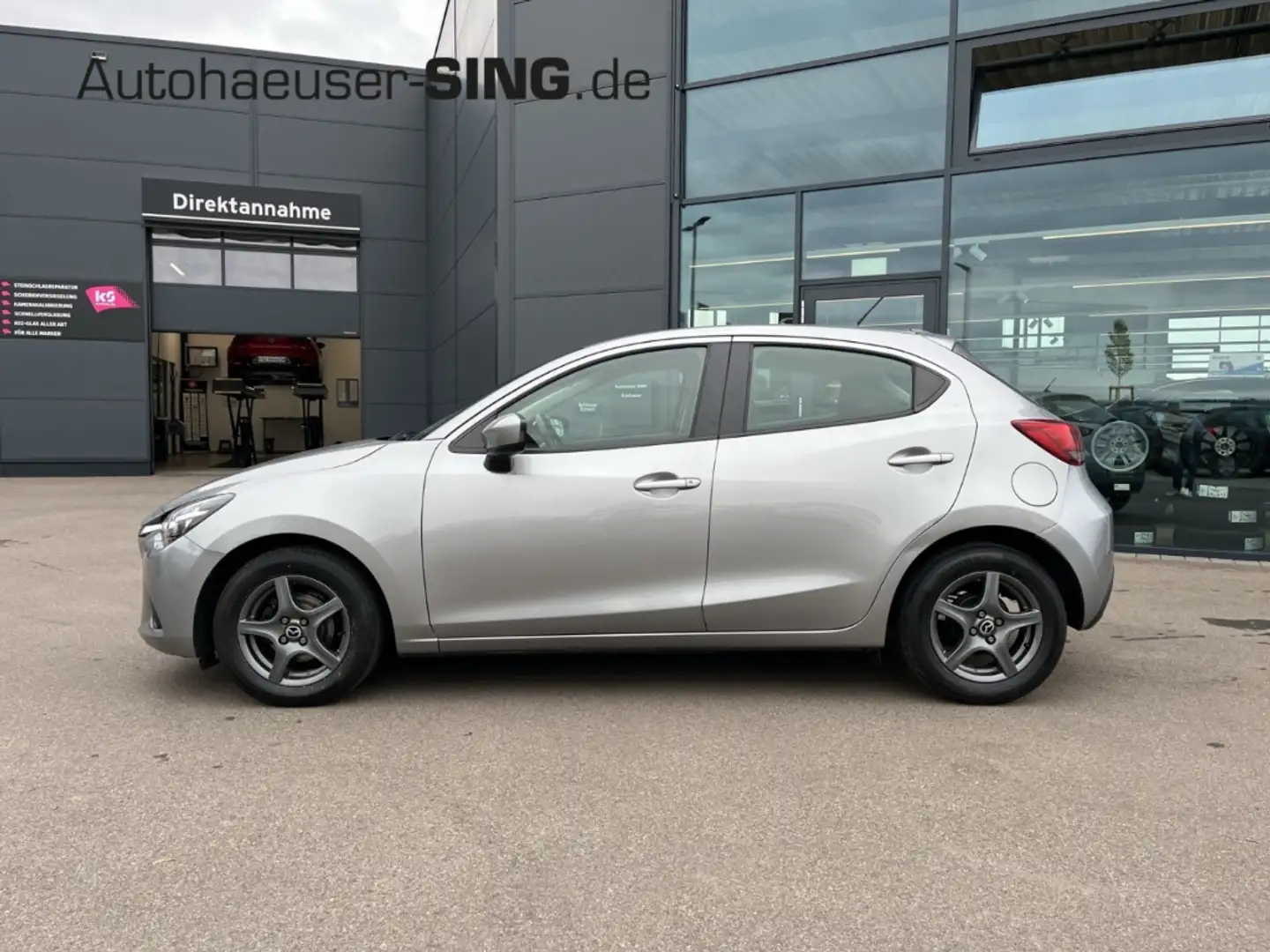 Mazda 2 Center-Line Klimaanlage Keyless Go Tempomat Silber - 2