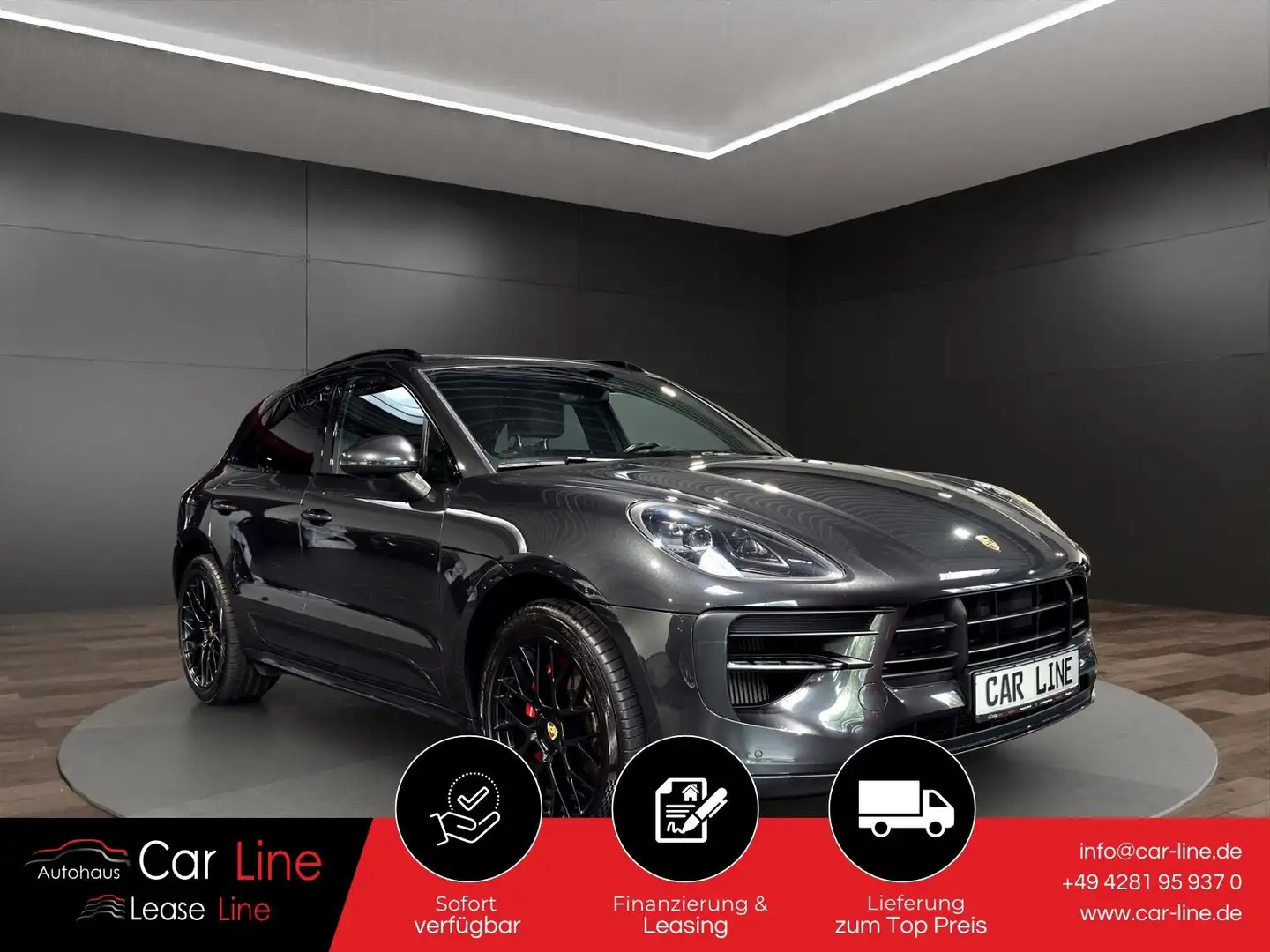 Porsche Macan GTS 2.9 V6 Turbo*Apple CarPlay*DAB*Kamera* Grau - 1