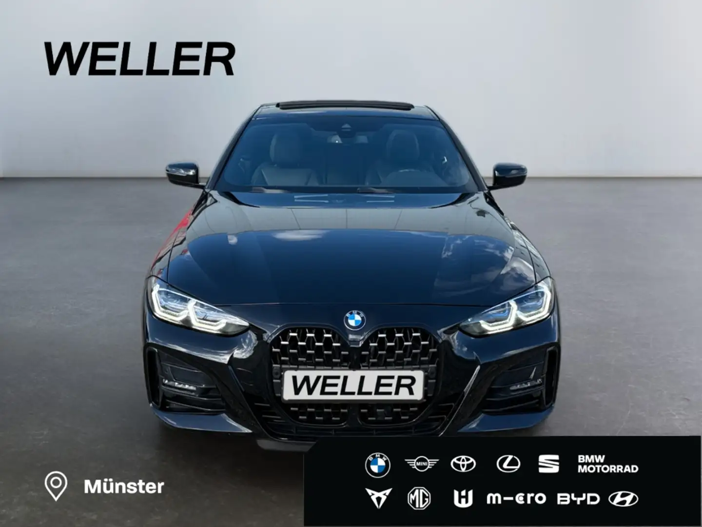 BMW 430 i Coupe M Sport *Laser*Leder*Pano*HiFi*Memory* Noir - 2