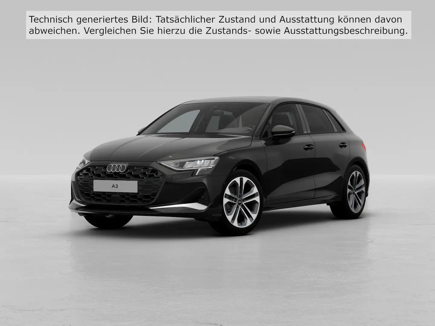 Audi A3 Advanced 35 TFSI AHK R-KAM NAV+ Noir - 2