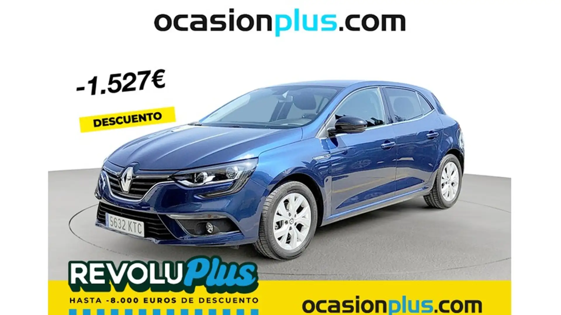 Renault Megane 1.3 TCe GPF Limited 85kW Bleu - 1