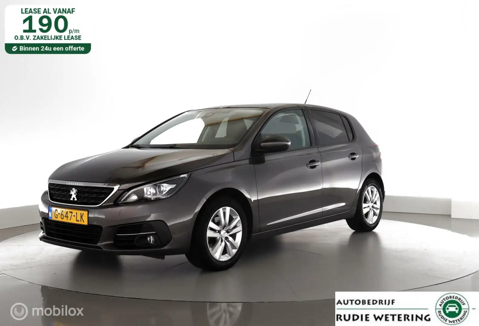 Peugeot 308 1.2 Blue Lease Executive pano|nav|cam|lmv16 Gris - 1