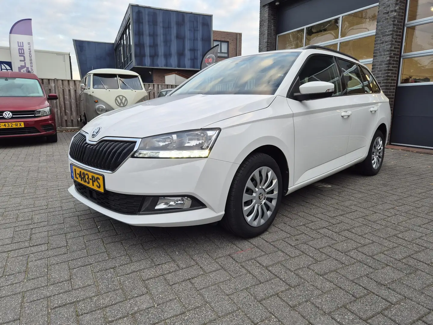 Skoda Fabia Combi 1.0 TSI Ambition navi Blanc - 2