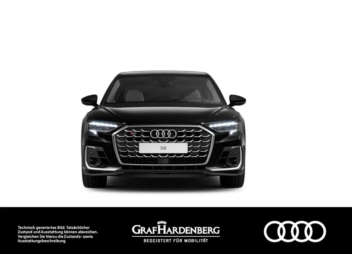 Audi S8 4.0 TFSI quattro . Matrix Navi Pano AHK Noir - 2