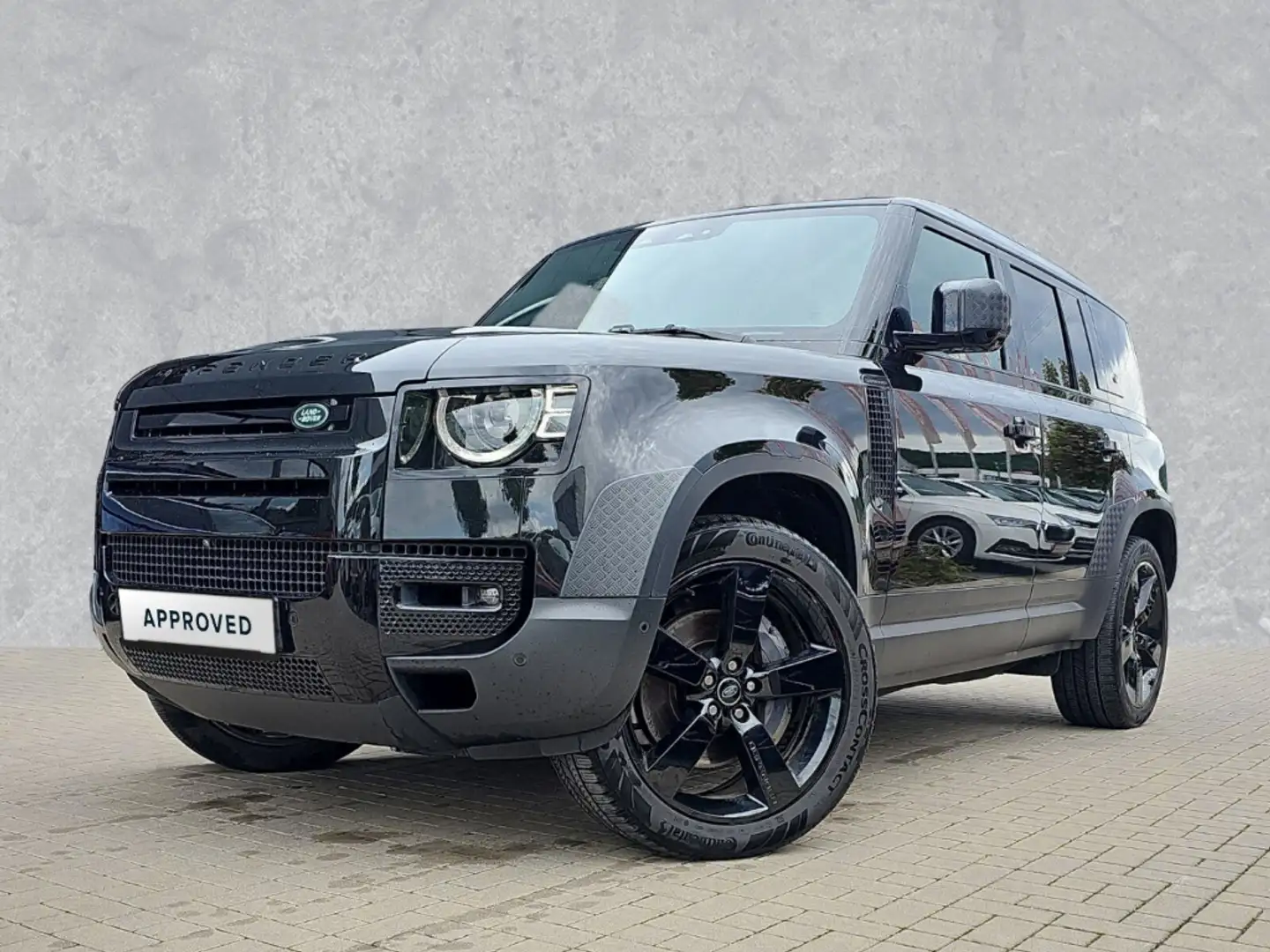 Land Rover Defender 110 P400 AWD HSE Händler Export Czarny - 1