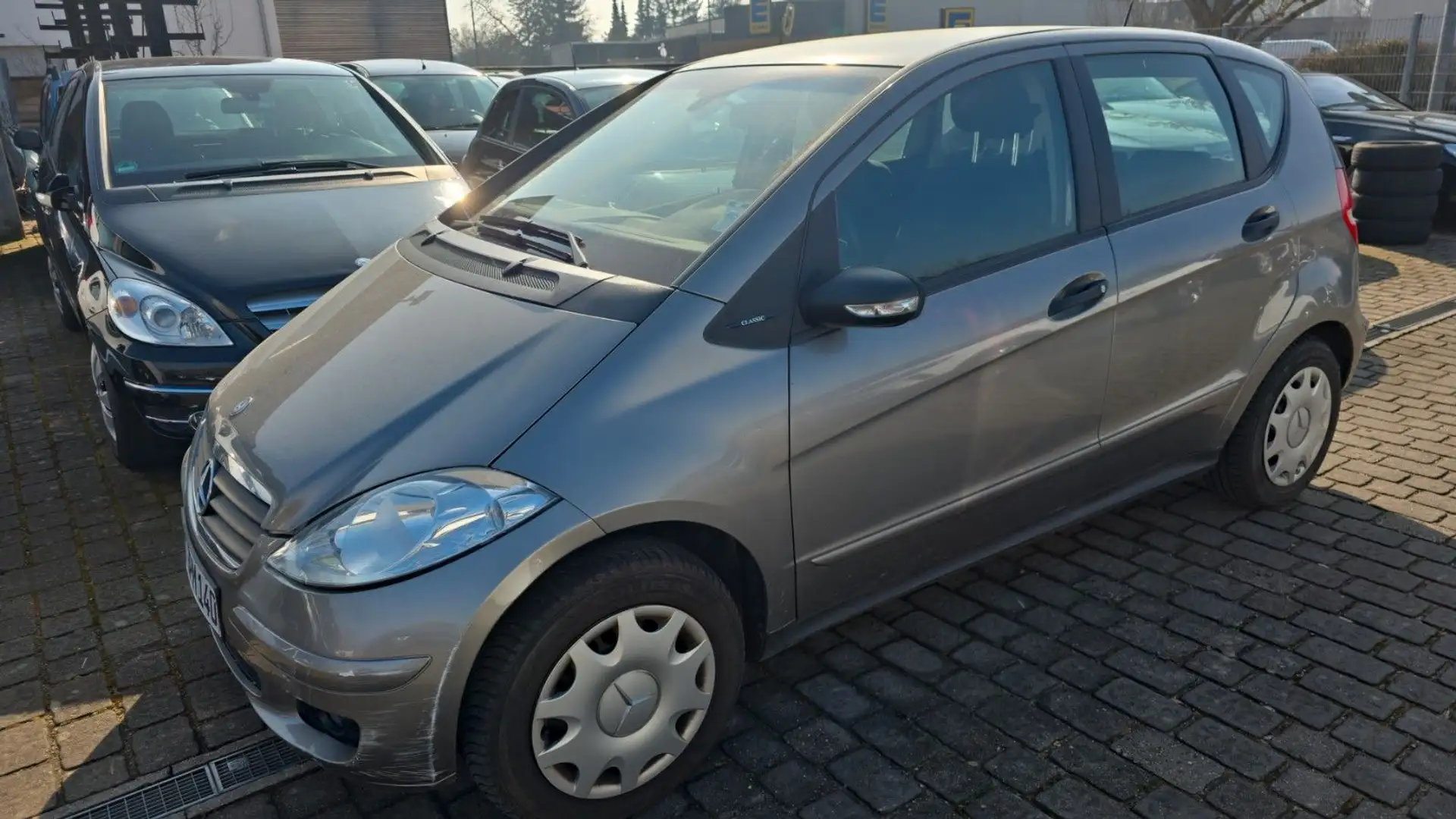 Mercedes-Benz A 150 Klima 2xFunkZv Nur120tkm Silber - 1