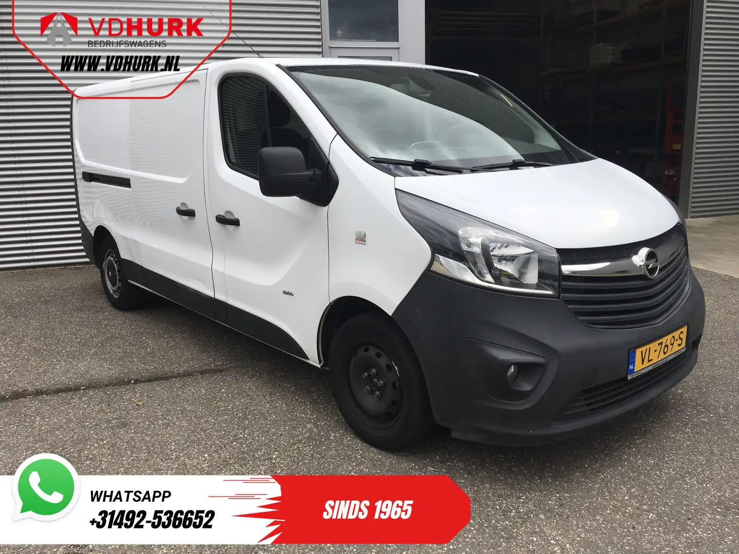 Opel Vivaro 1.6 CDTI 120 pk L2 EXPORT Airco/ Cruise/ Navi/ Tre Weiß - 1