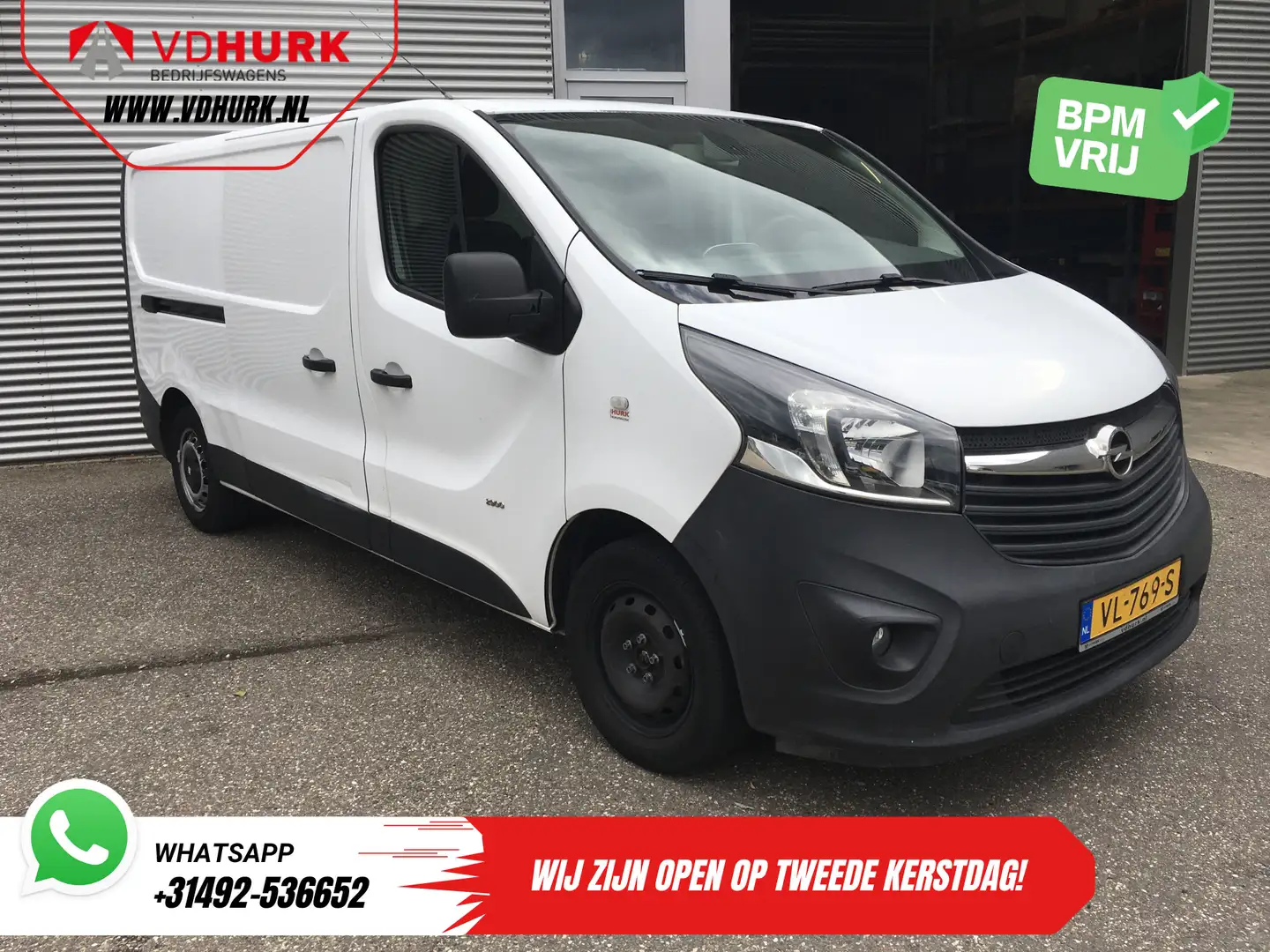 Opel Vivaro 1.6 CDTI 120 pk L2 EXPORT Airco/ Cruise/ Navi/ Tre Blanc - 1